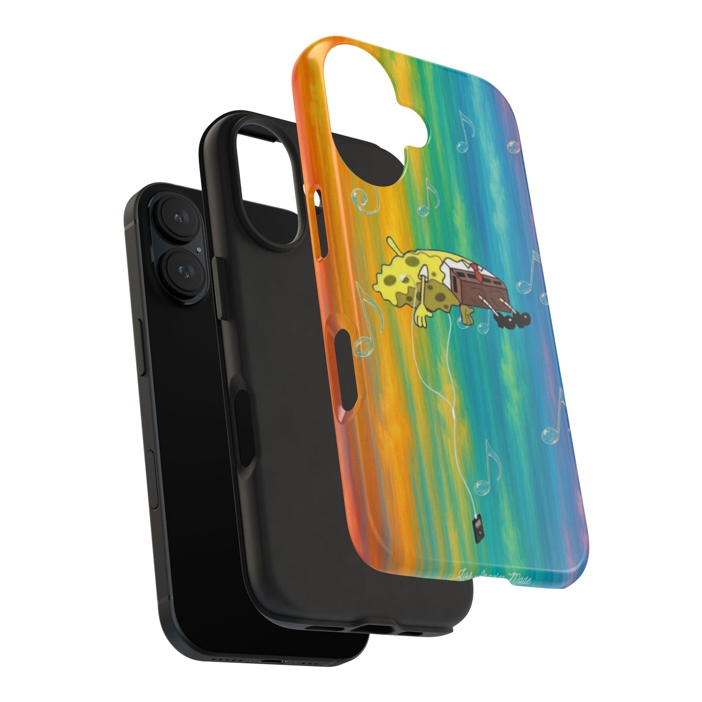 Los Angelez Made x Spongebob Music Is Life Tough Phone Case
