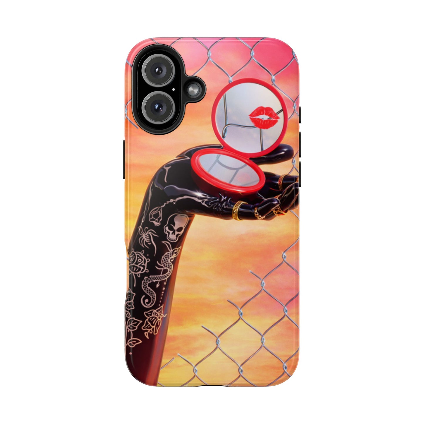 Los Angelez Made x Compact Kiss Tough Phone Case