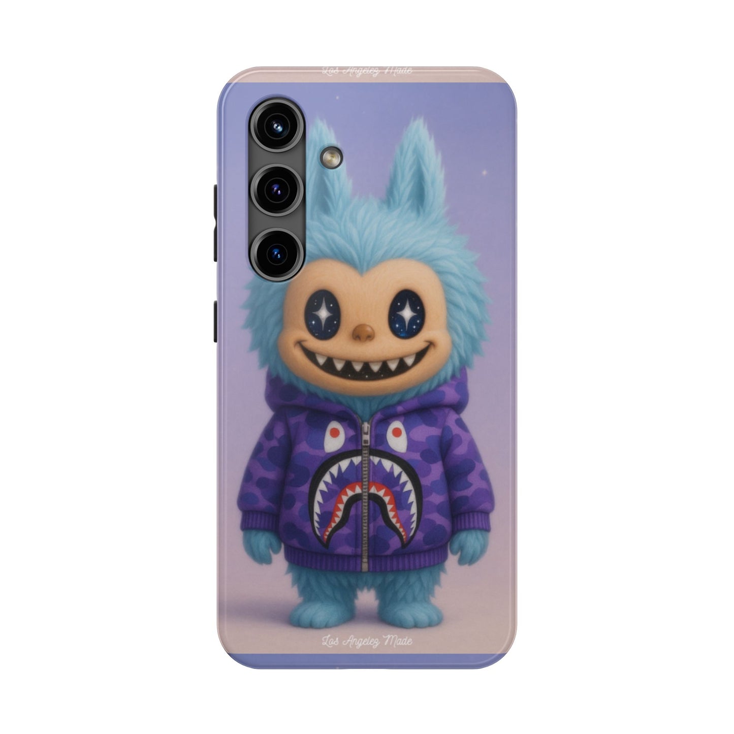 Los Angelez Made x Labubu BAPE Hoodie Tough Phone Case