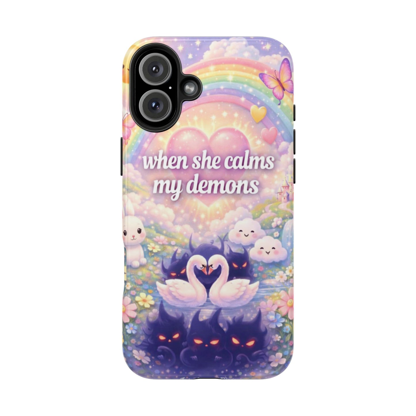 Los Angelez Made x ''When She Calms My Demons'' Tough Phone Case