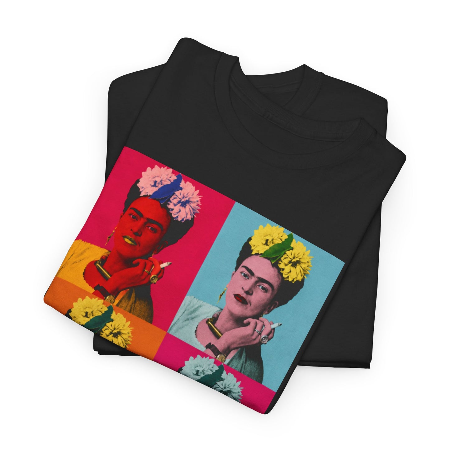 Los Angelez Made x Frida Kahlo Warhol Unisex Heavy Cotton T-Shirt