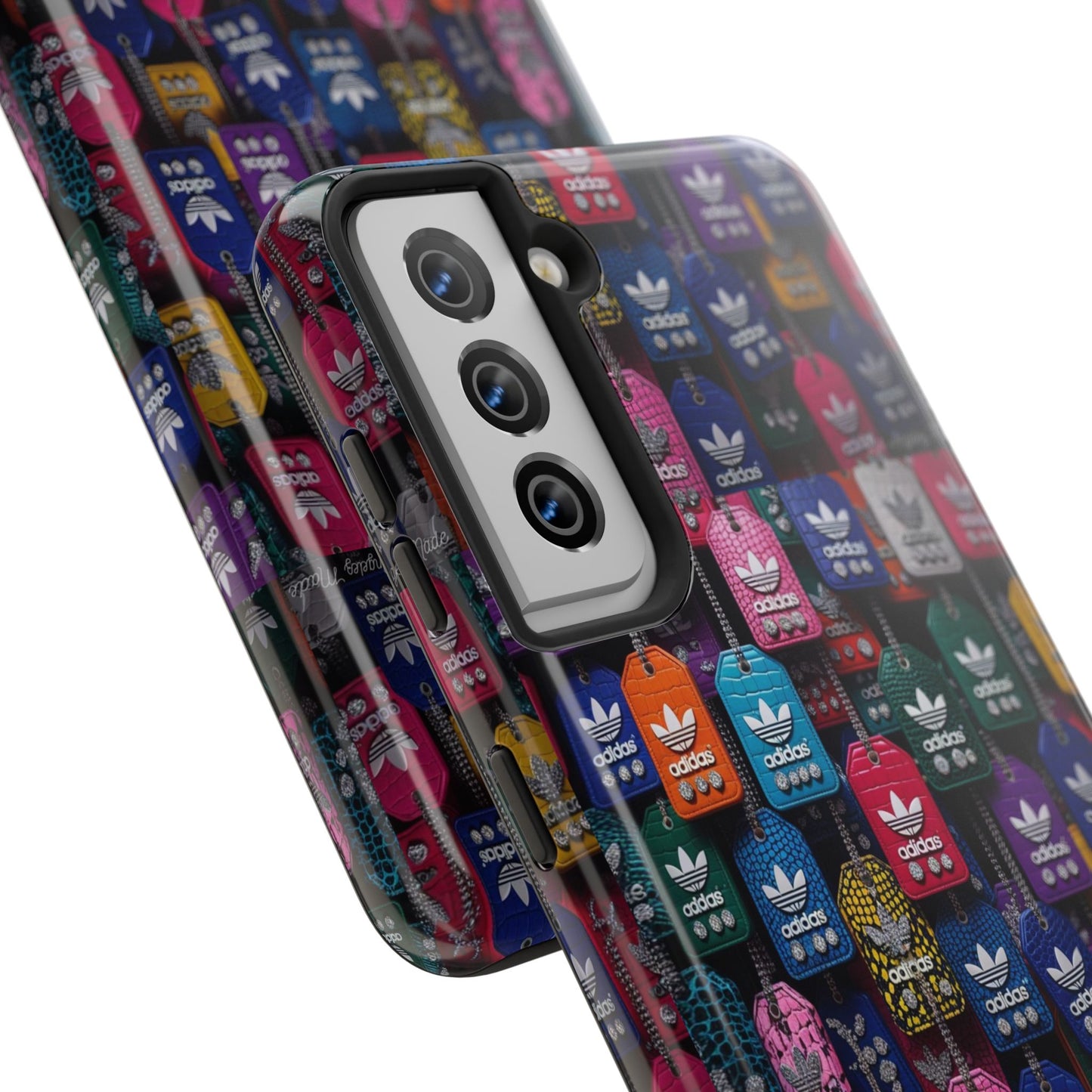 Los Angelez Made x Adidas Leather Tags Tough Phone Case