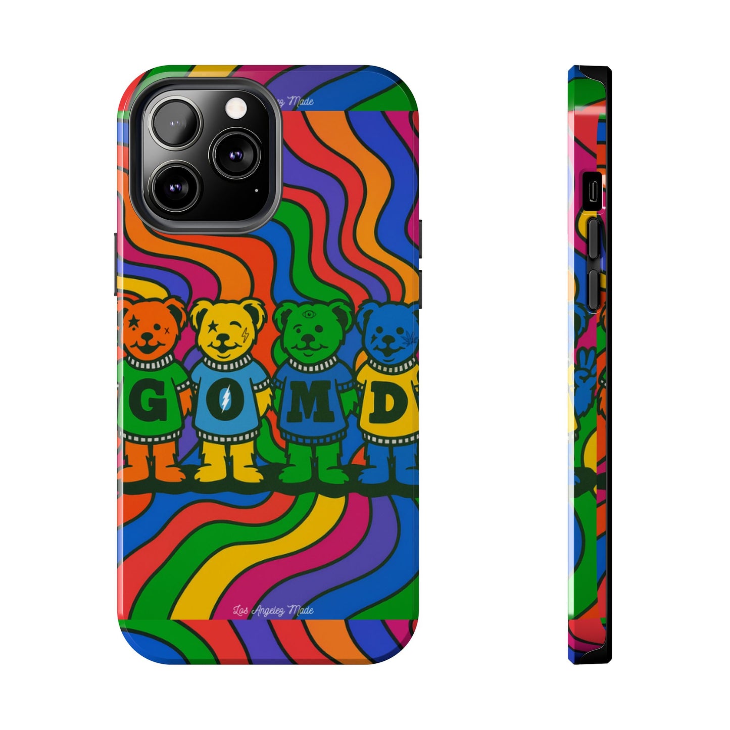Los Angelez Made x G.O.M.D. Cheer Bears Tough Phone Case