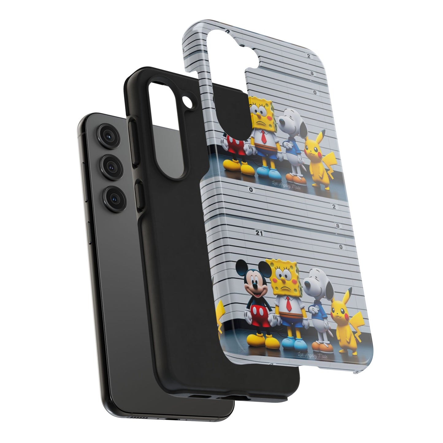 Los Angelez Made x Cartoon Police Line Up Tough Phone Case