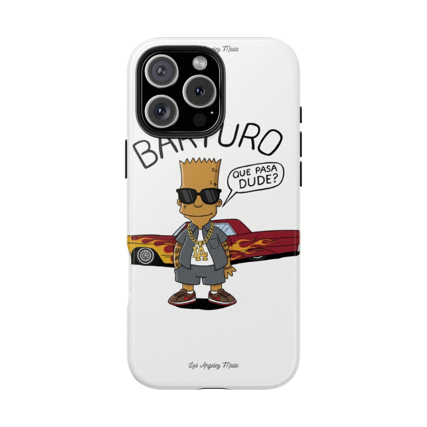 Los Angelez Made x Barturo "Que Pasa Dude?" Tough Phone Case
