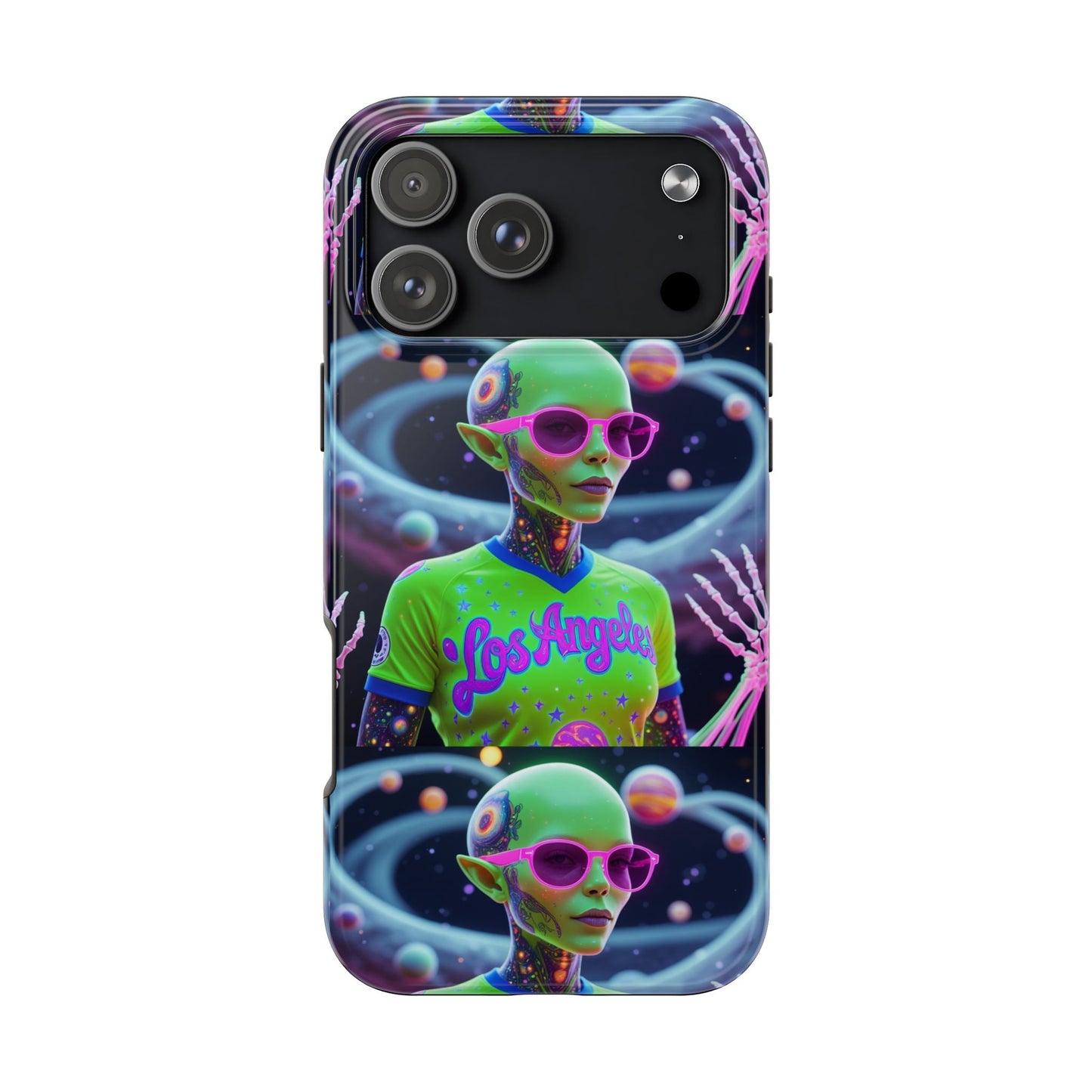 Los Angelez Made x Neon Alien Tough Phone Case