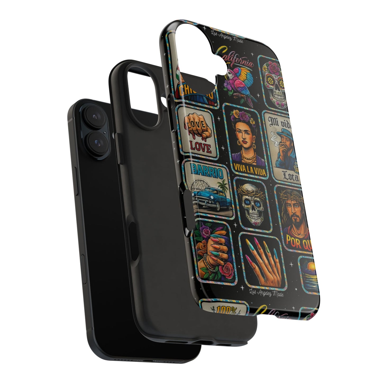 Los Angelez Made x Chicano Vintage Stickers Tough Phone Case