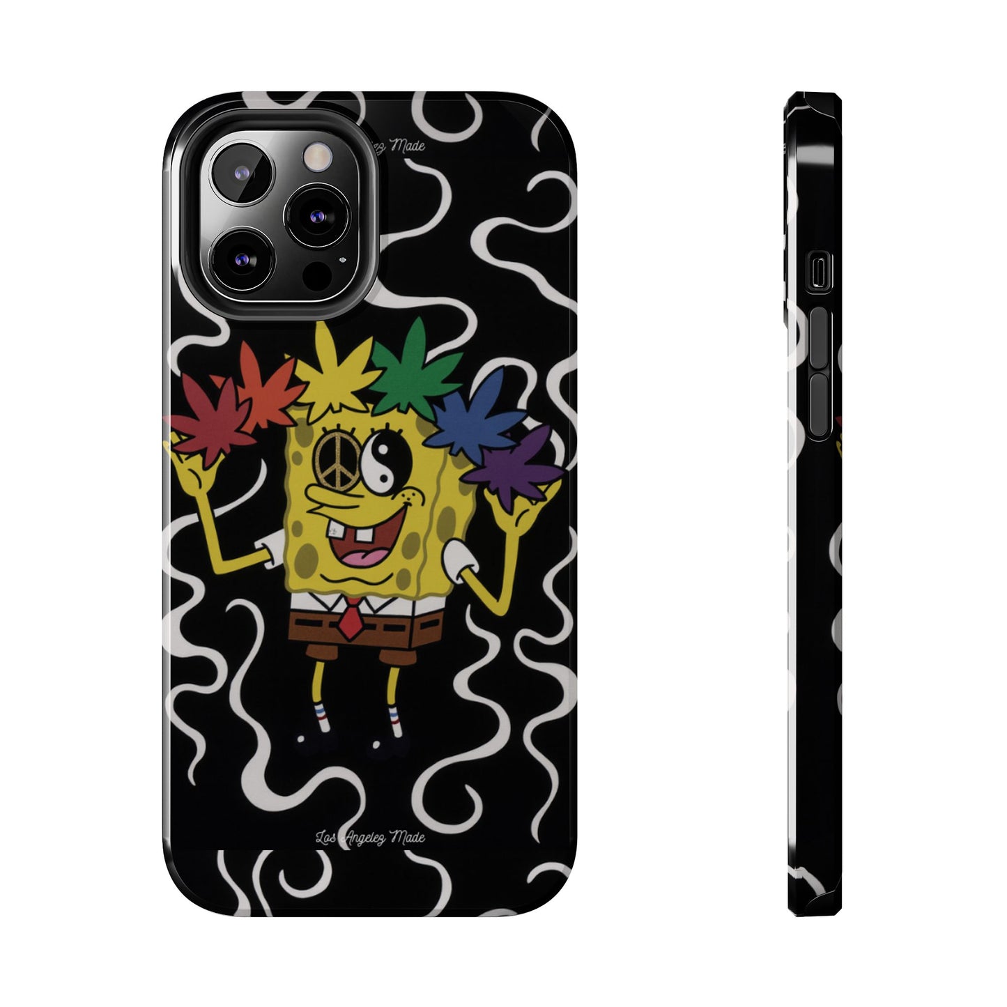 Los Angelez Made x Psychedelic Spongebob Squarepants Tough Phone Case