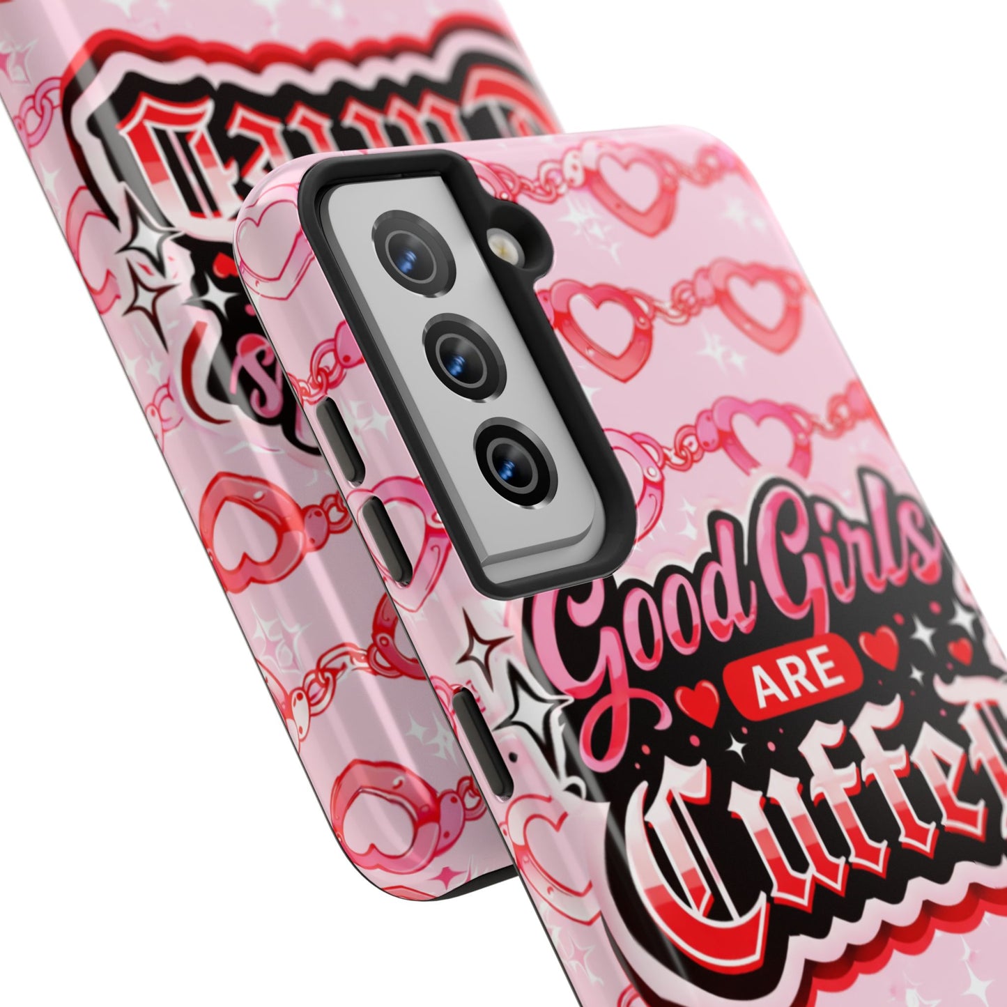 Los Angelez Made x "Good Girls Are Cuffed" Tough Phone Case