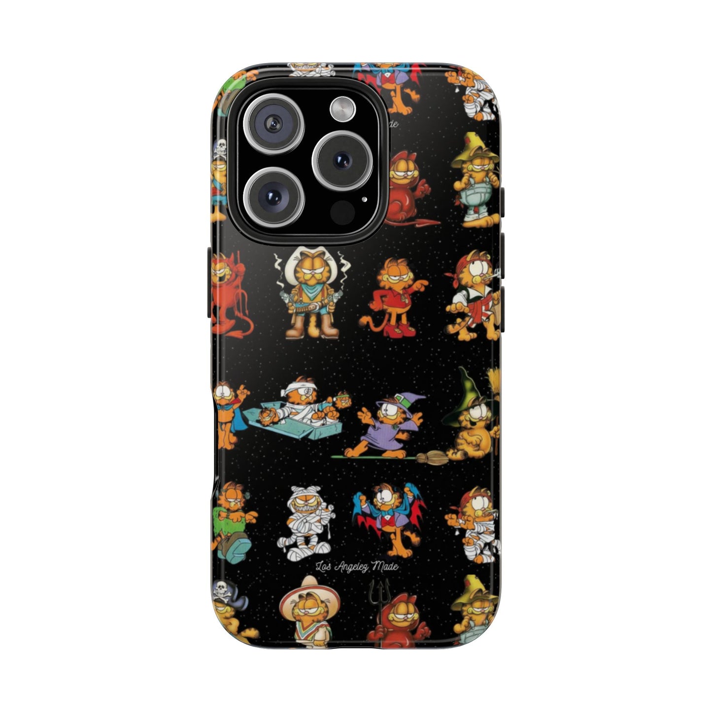 Los Angelez Made x Garfield Halloween Sticker Sheet Tough Phone Case