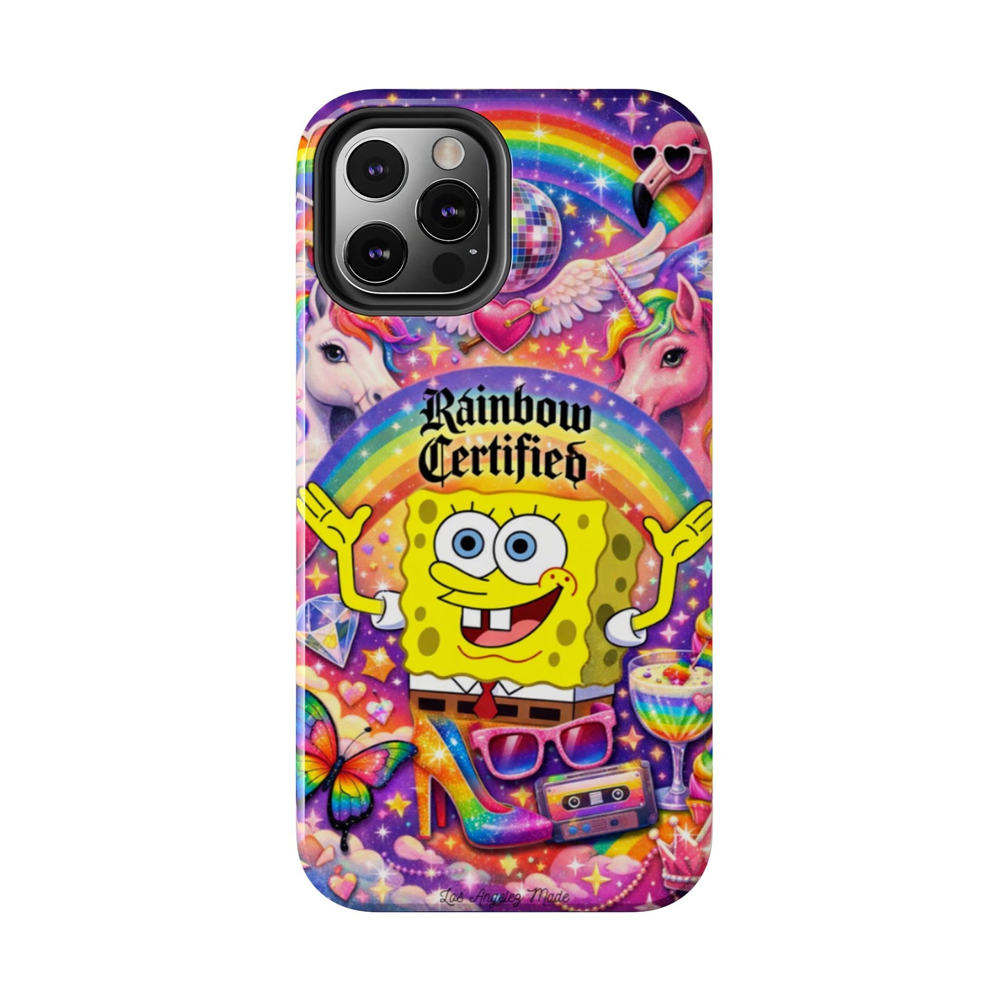 Los Angelez Made x Gay SpongeBob ''Rainbow Certified'' Tough Phone Case