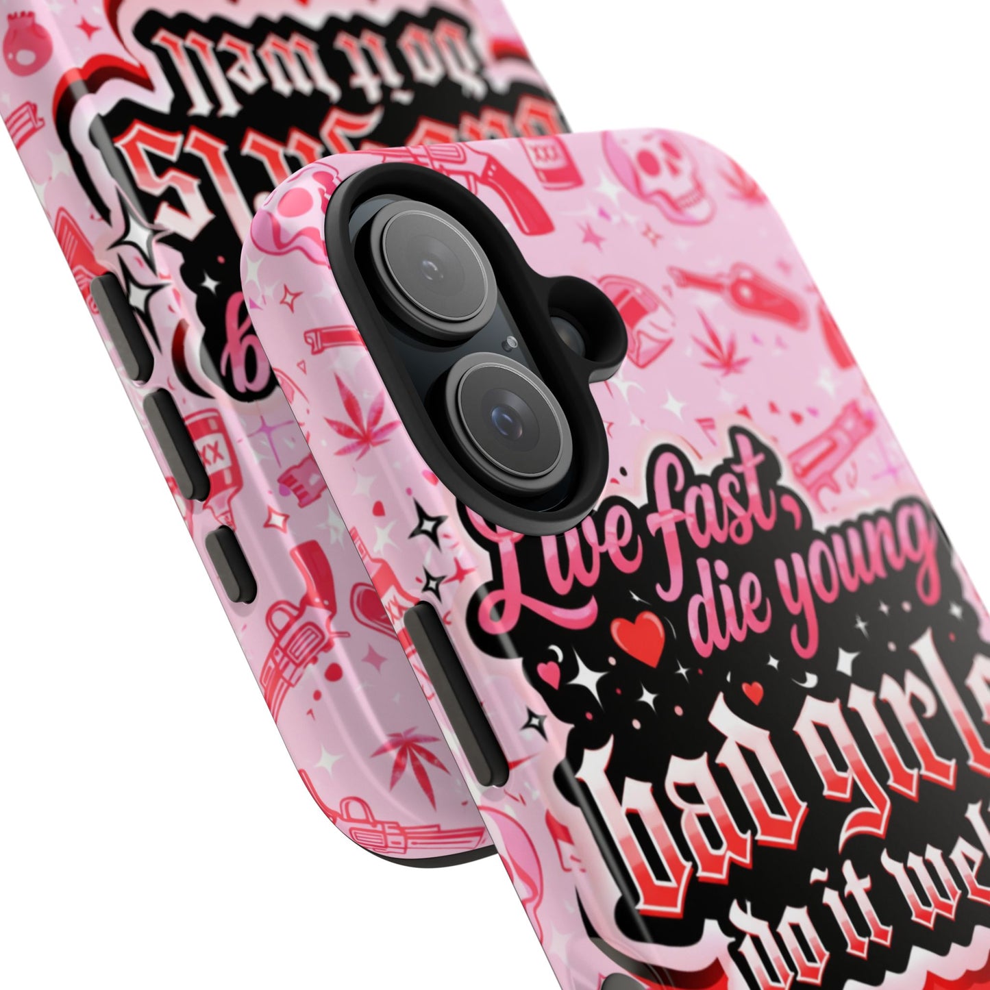 Los Angelez Made x "Live Fast, Die Young'' Tough Phone Case