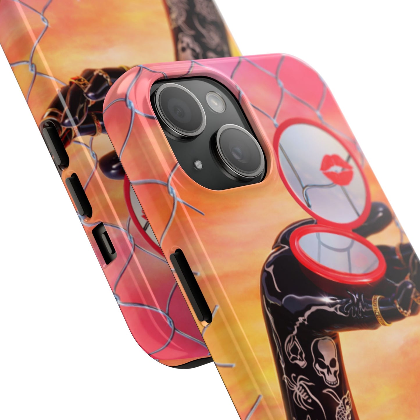 Los Angelez Made x Compact Kiss Tough Phone Case