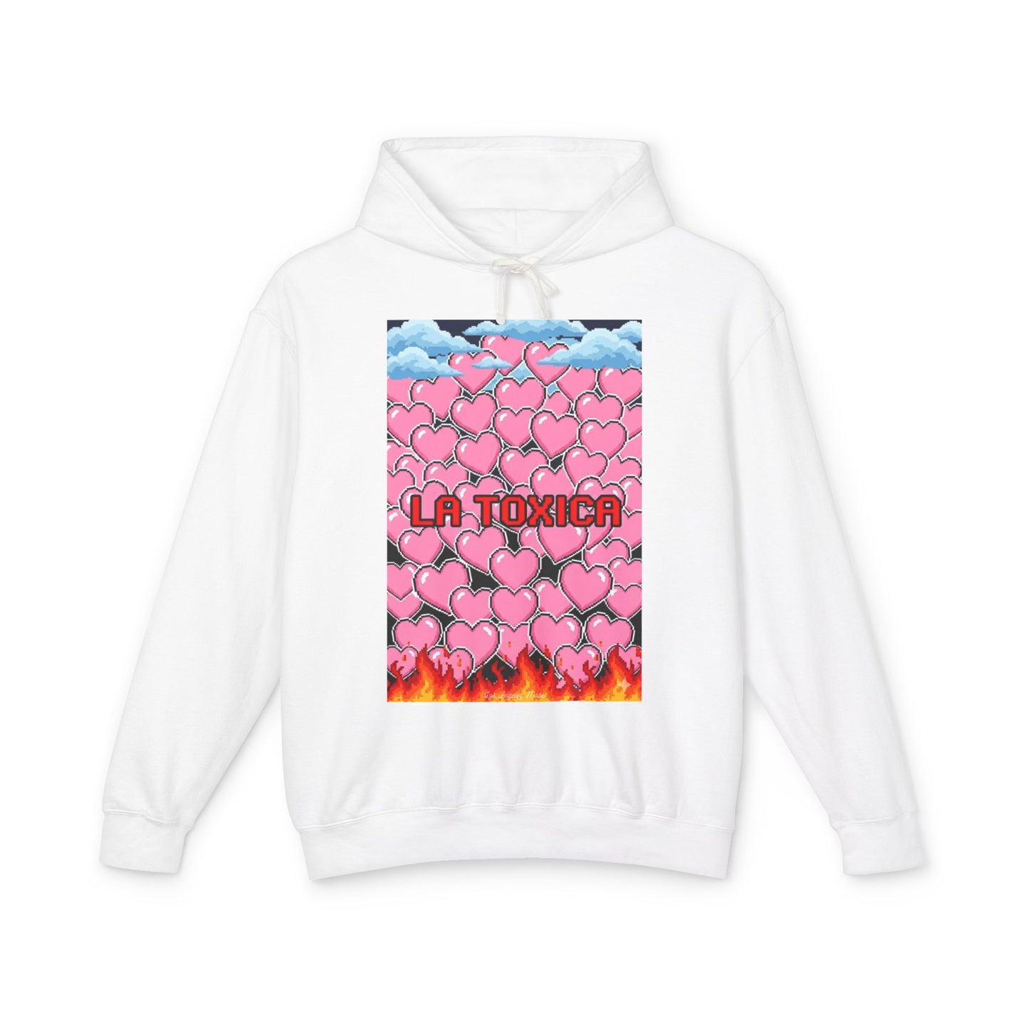 Los Angelez Made x ''La Toxica'' Unisex Lightweight Hooded Sweatshirt