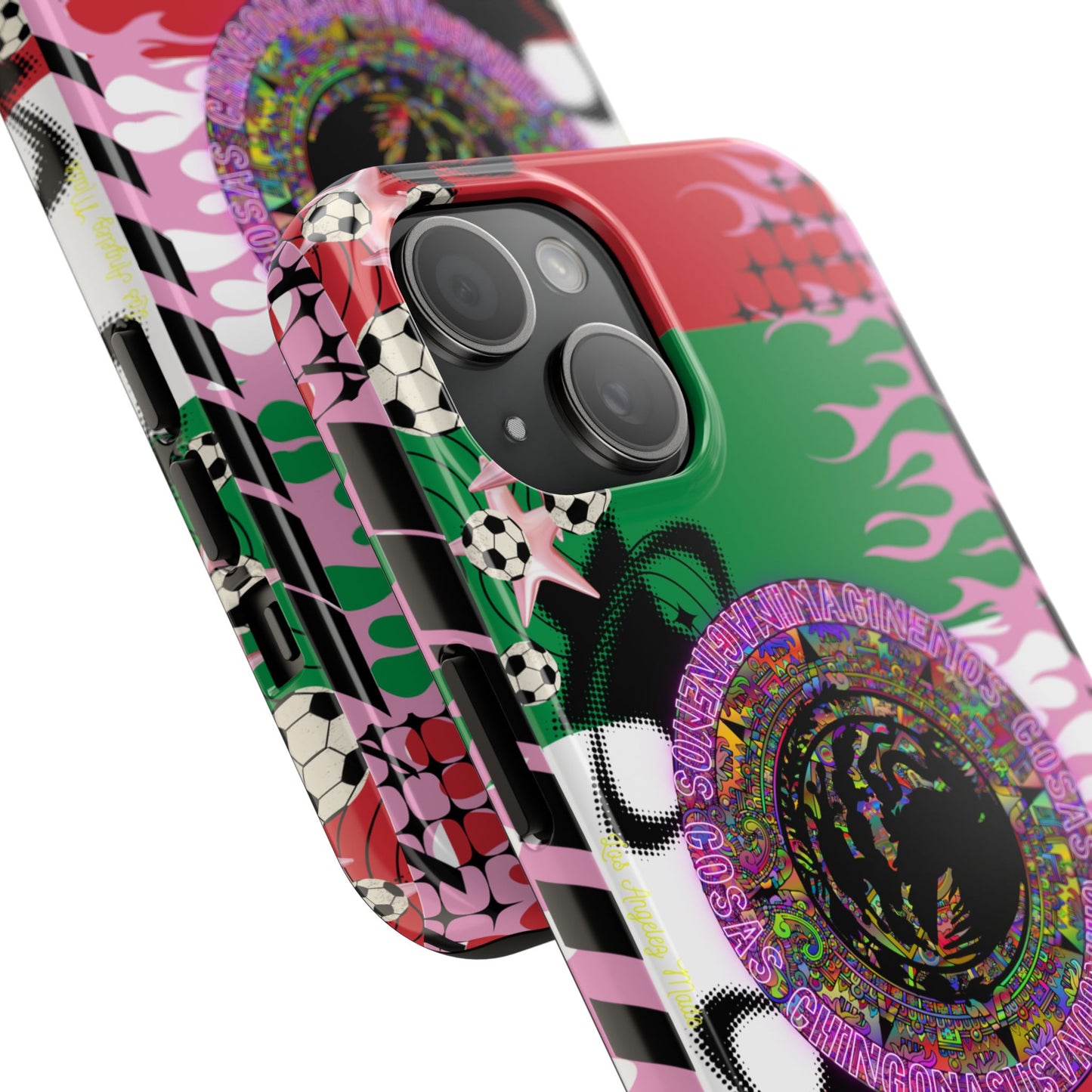 Los Angelez Made x Mexican Flag Tough Phone Case