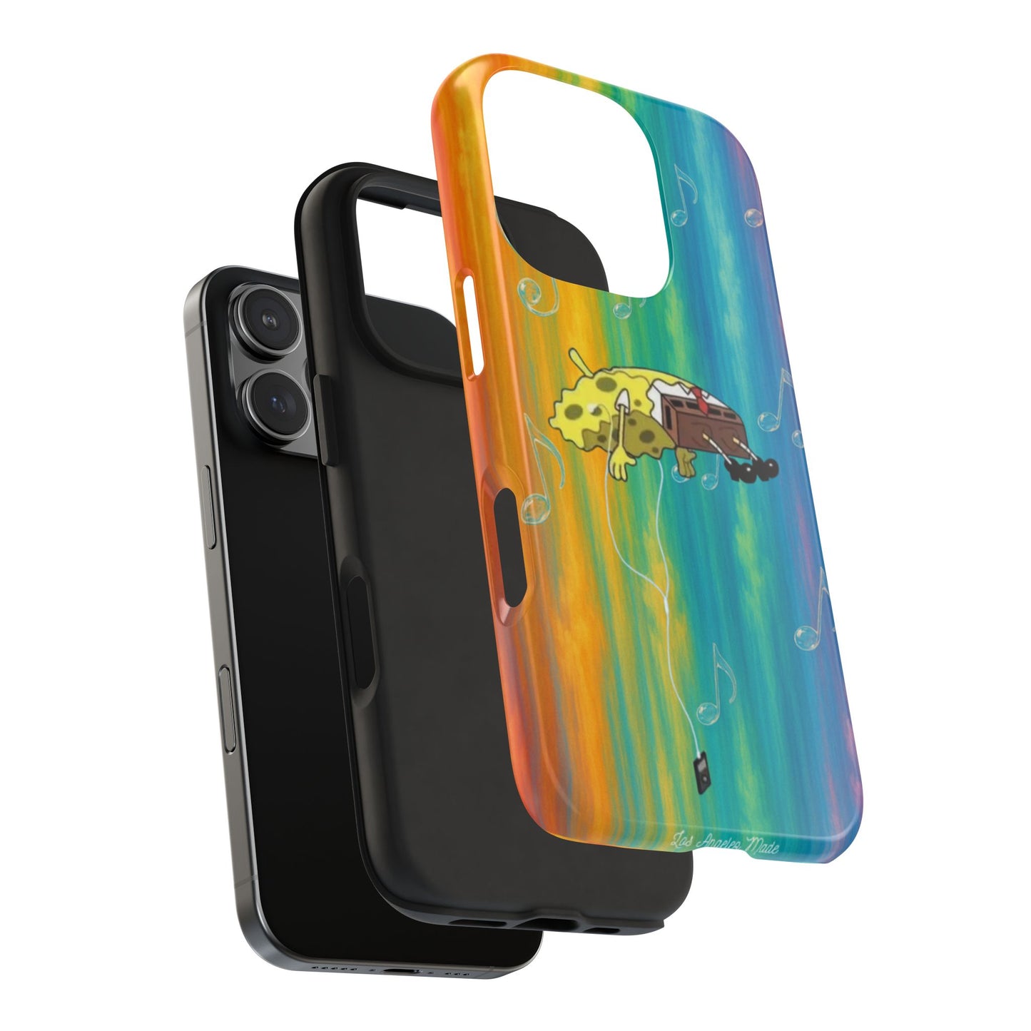 Los Angelez Made x Spongebob Music Is Life Tough Phone Case