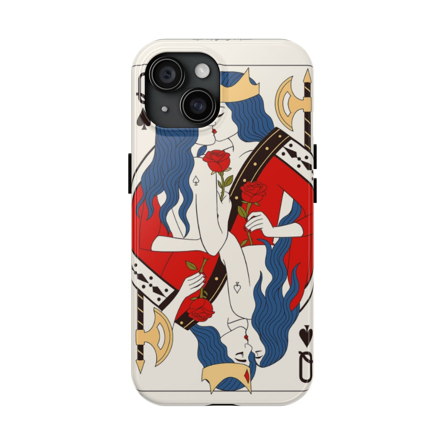 Los Angelez Made x Two Queens Card Tough Phone Case