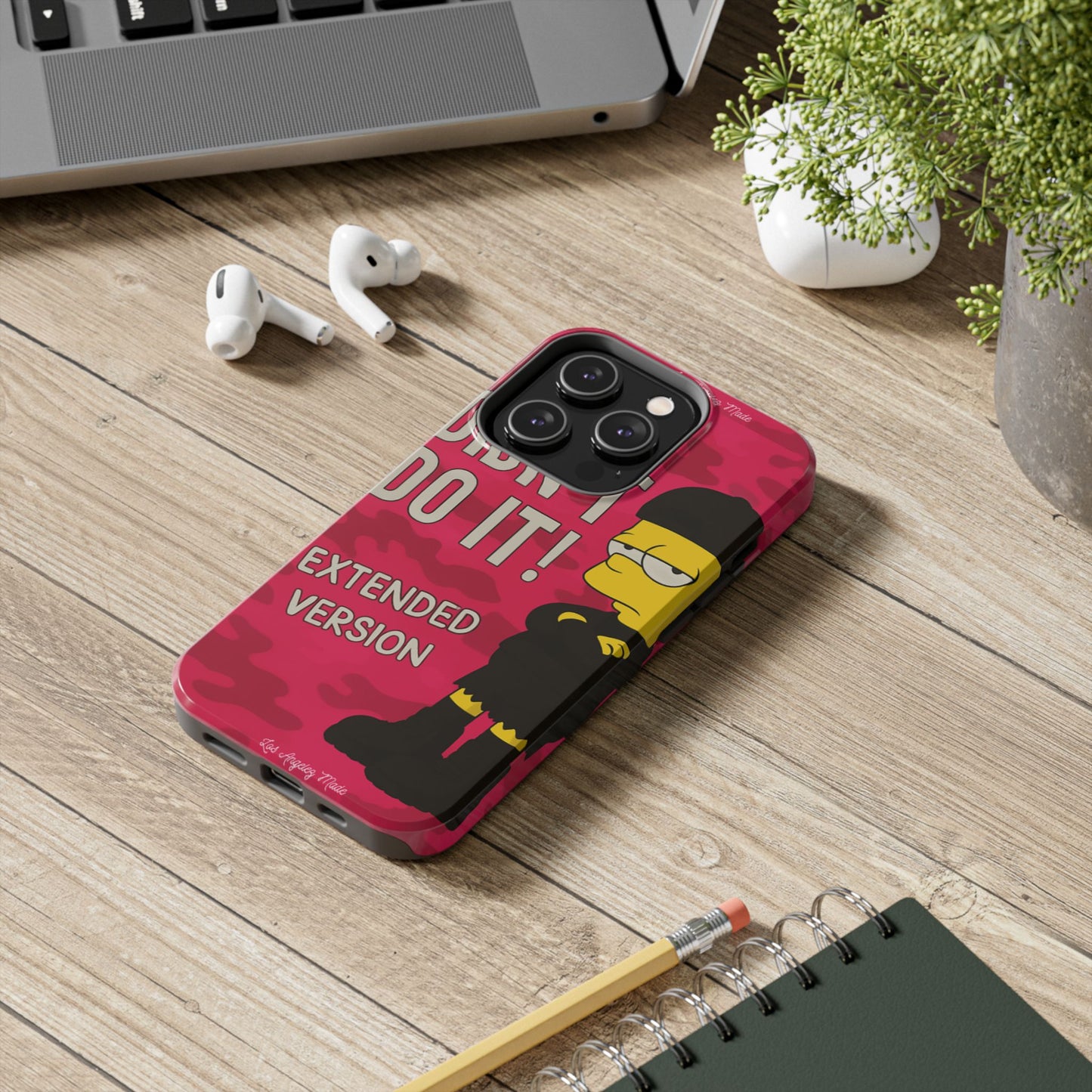 Los Angelez Made x Bart Simpson Extended Version Tough Phone Case