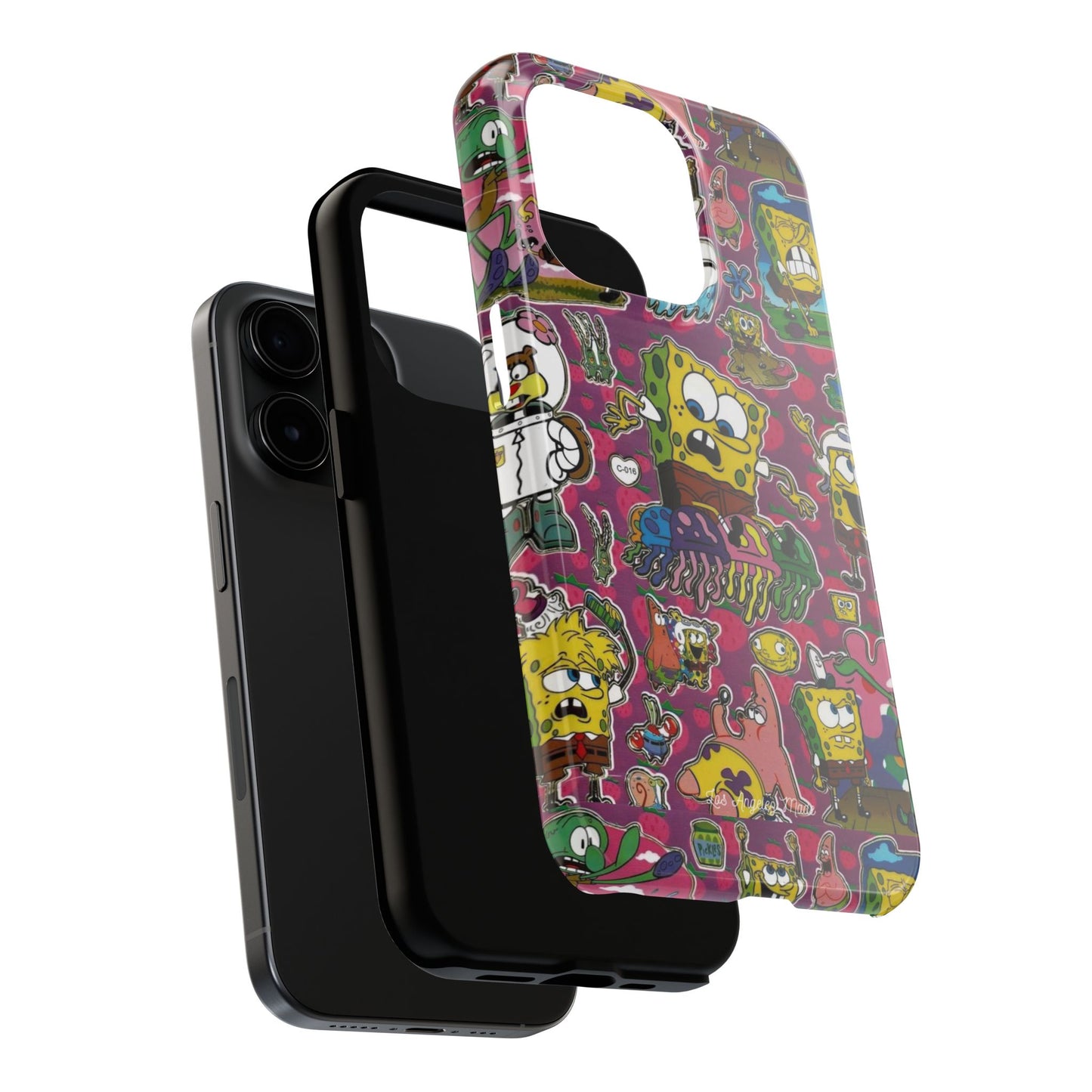 Los Angelez Made x SpongeBob Sticker Sheet Tough Phone Case