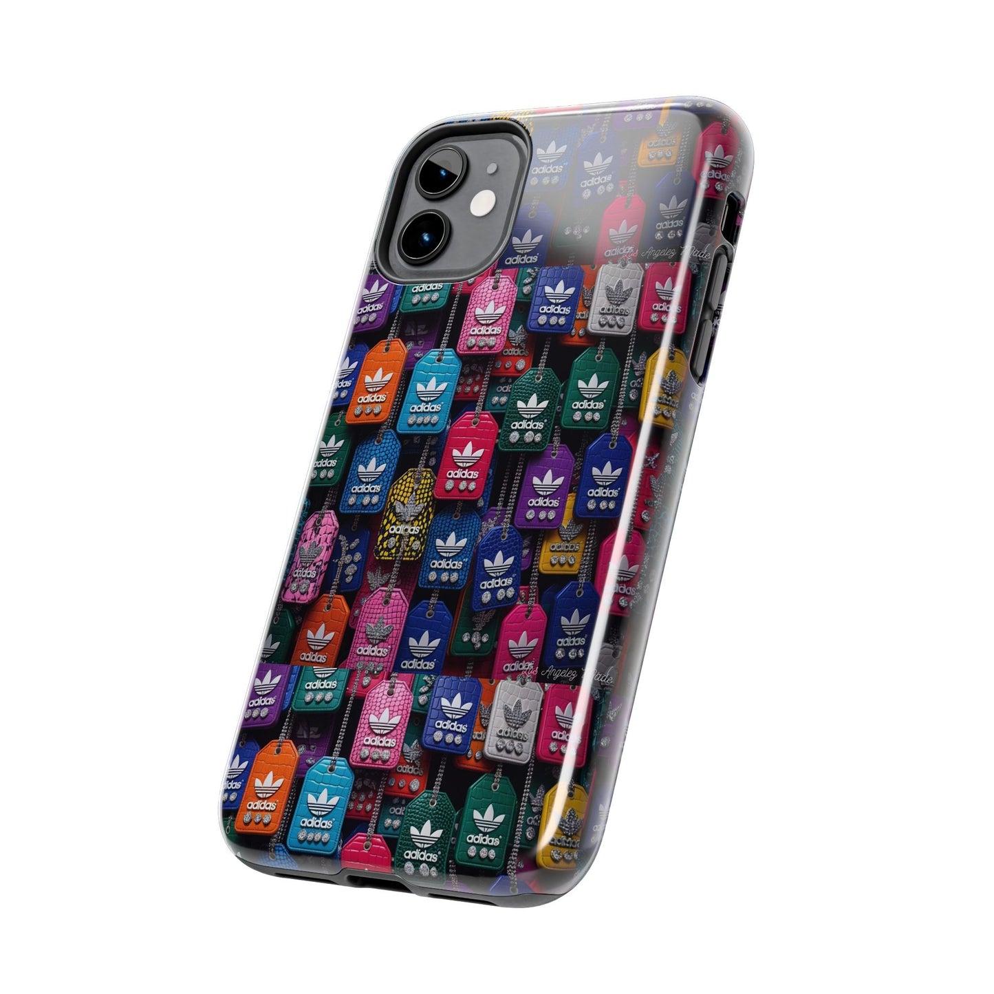 Los Angelez Made x Adidas Leather Tags Tough Phone Case