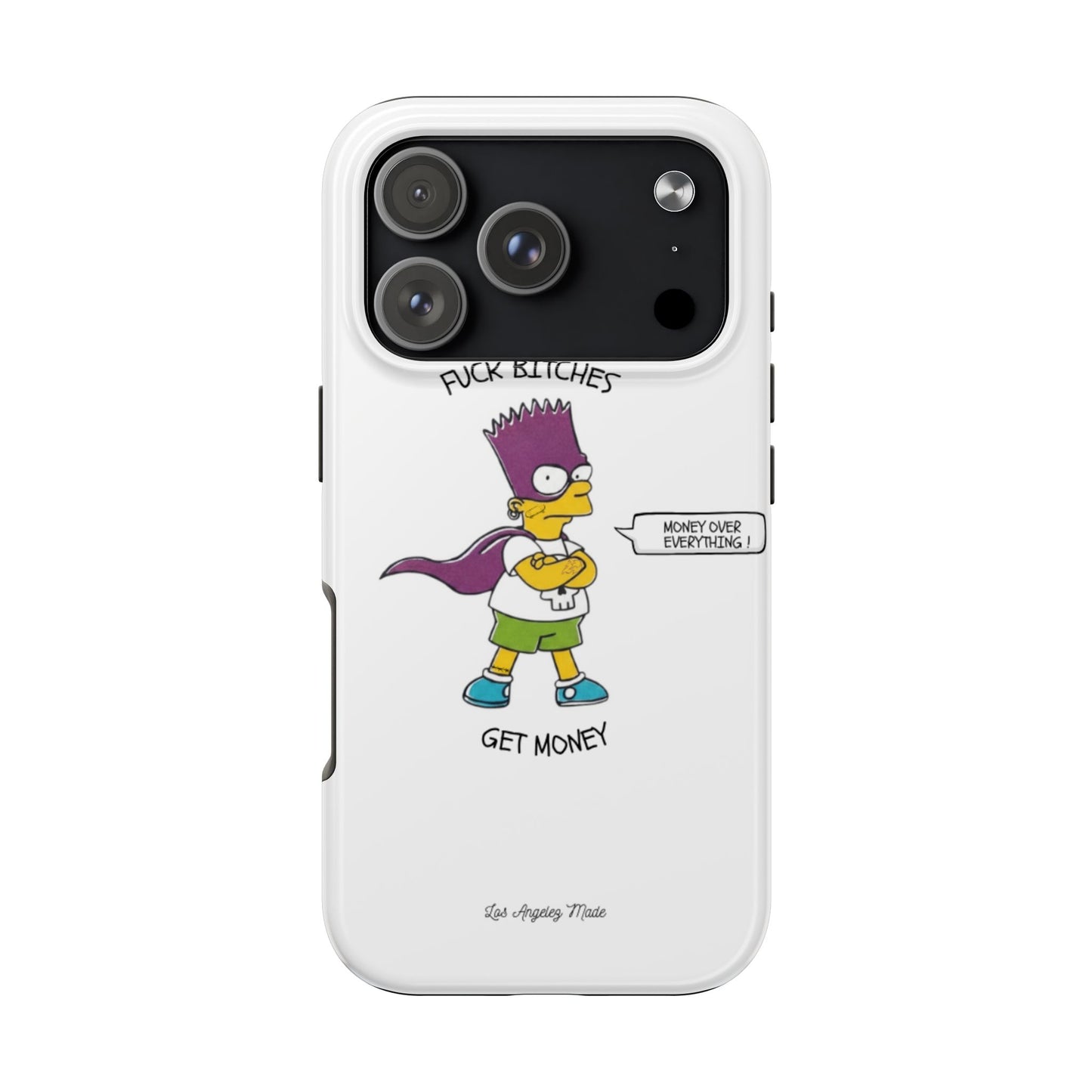 Los Angelez Made x Bart Get Money Tough Phone Case