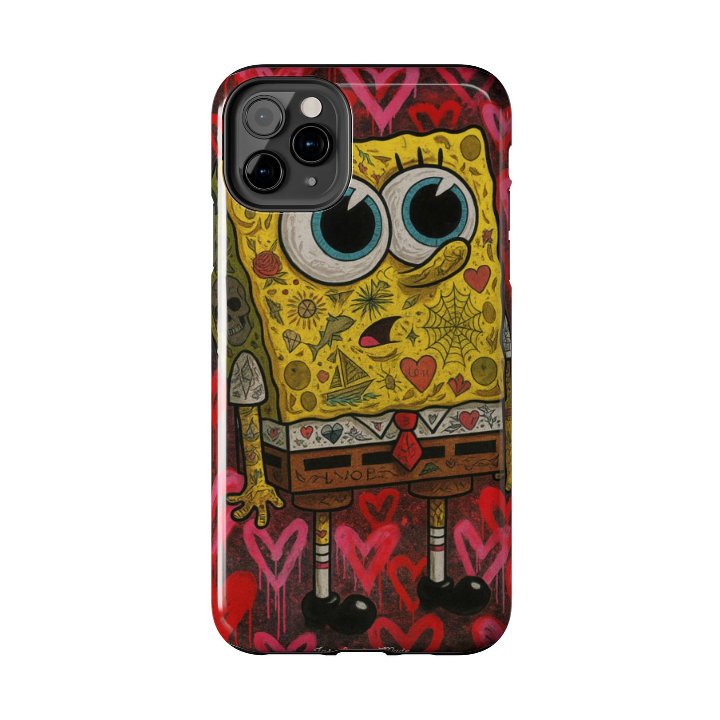 Los Angelez Made x Tatted Spongebob Tough Phone Case