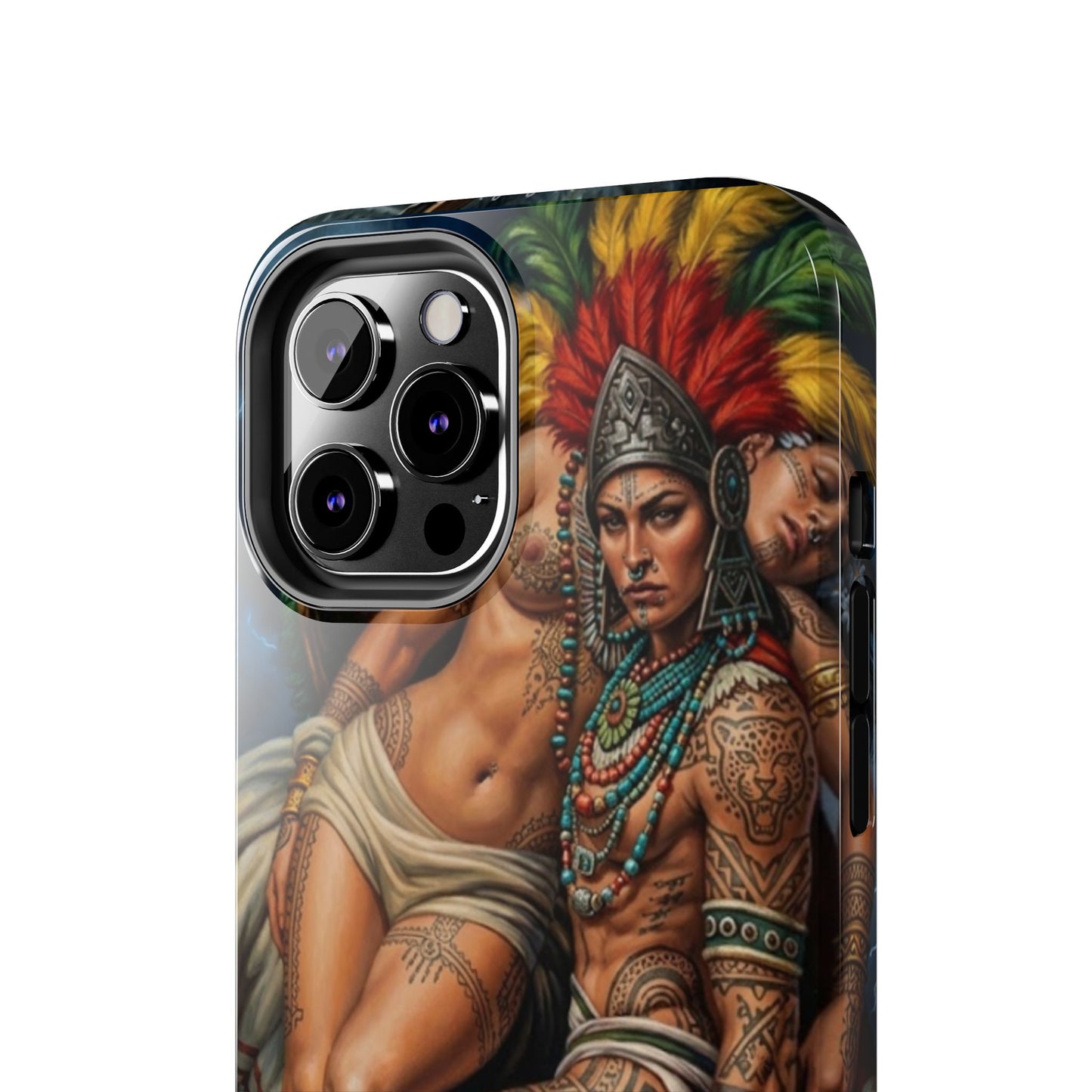 Los Angelez Made x Aztec Lesbian Pride Tough Phone Case