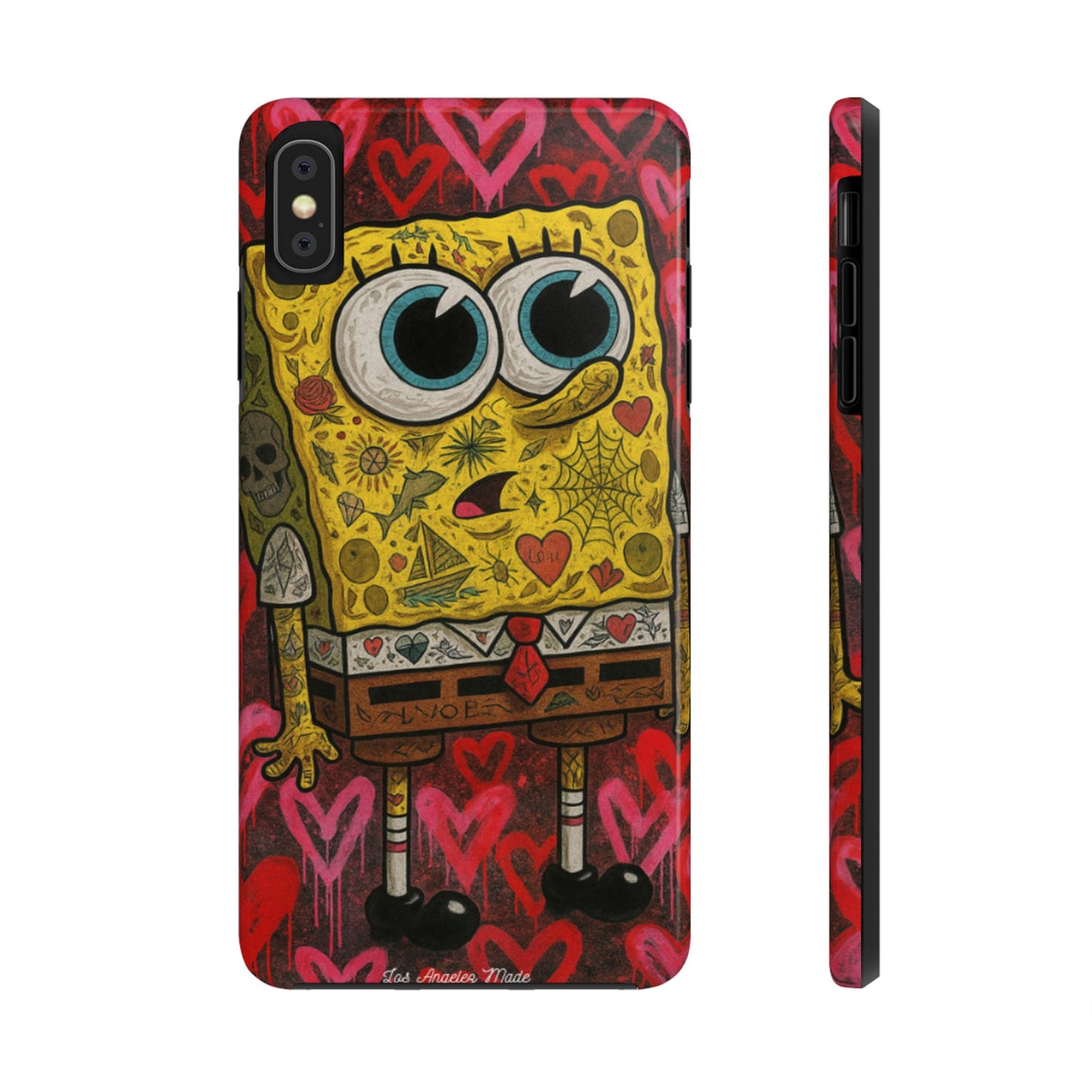 Los Angelez Made x Tatted Spongebob Tough Phone Case