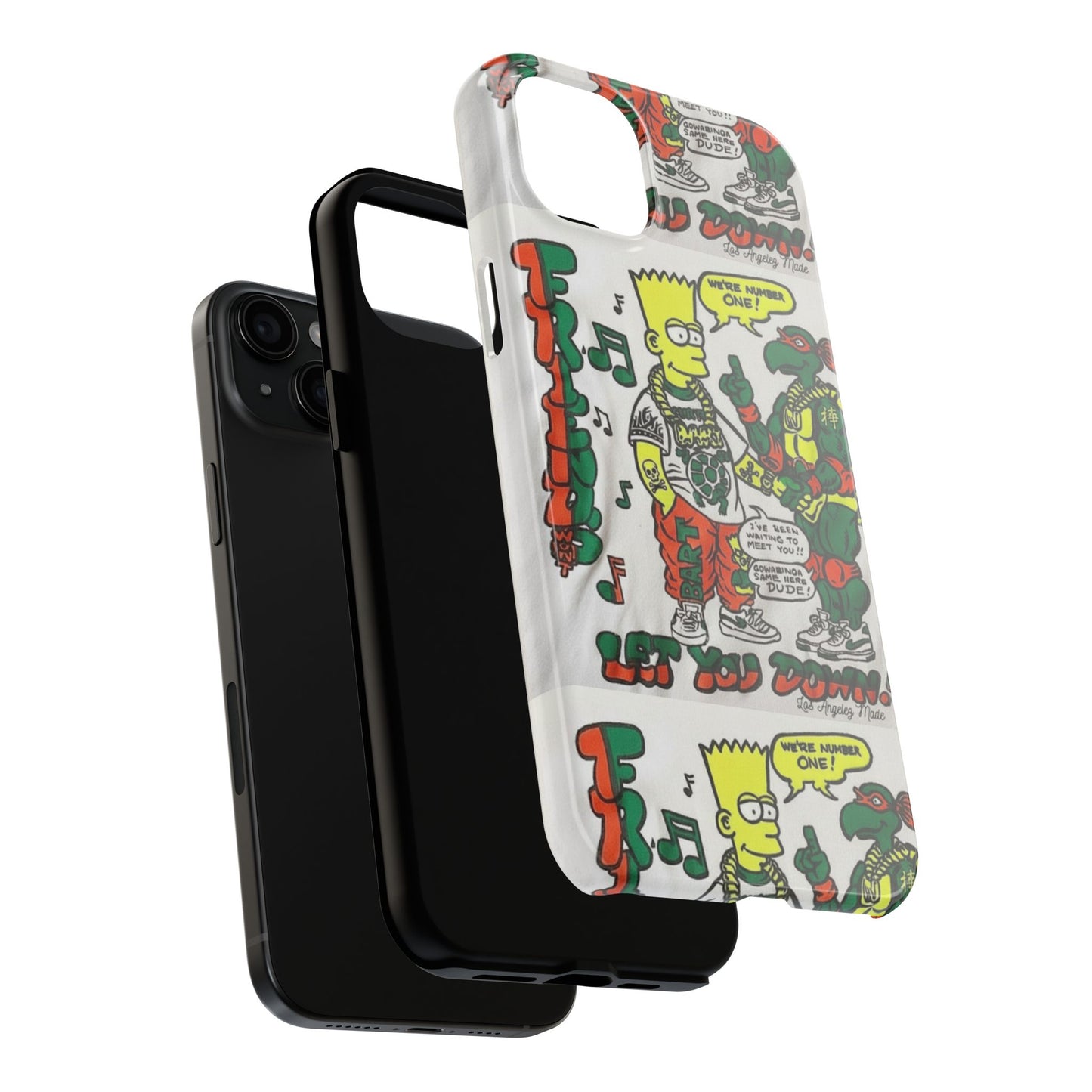 Los Angelez Made x Bart & TMNT Tough Phone Case