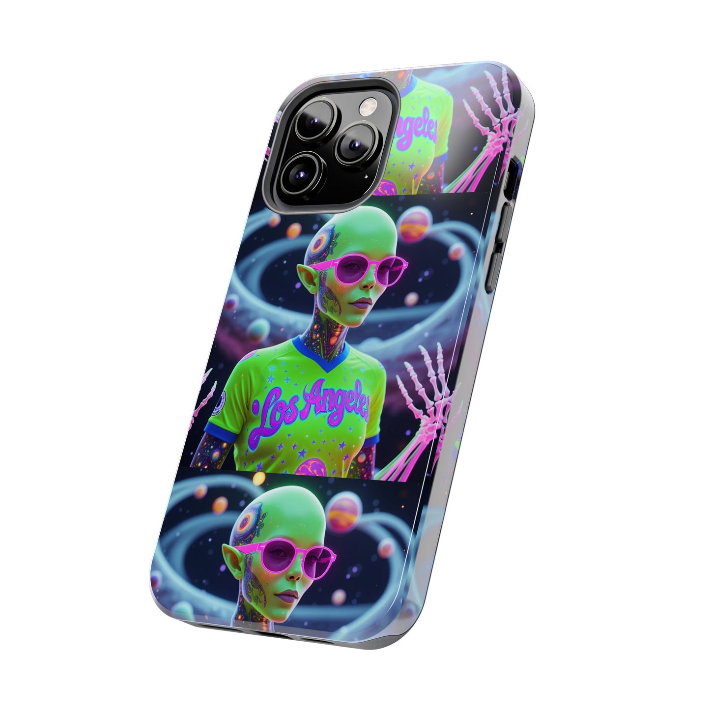 Los Angelez Made x Neon Alien Tough Phone Case