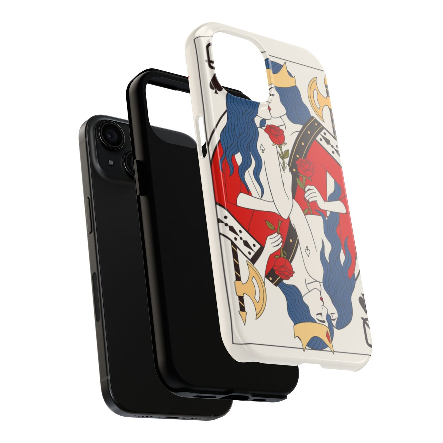 Los Angelez Made x Two Queens Card Tough Phone Case