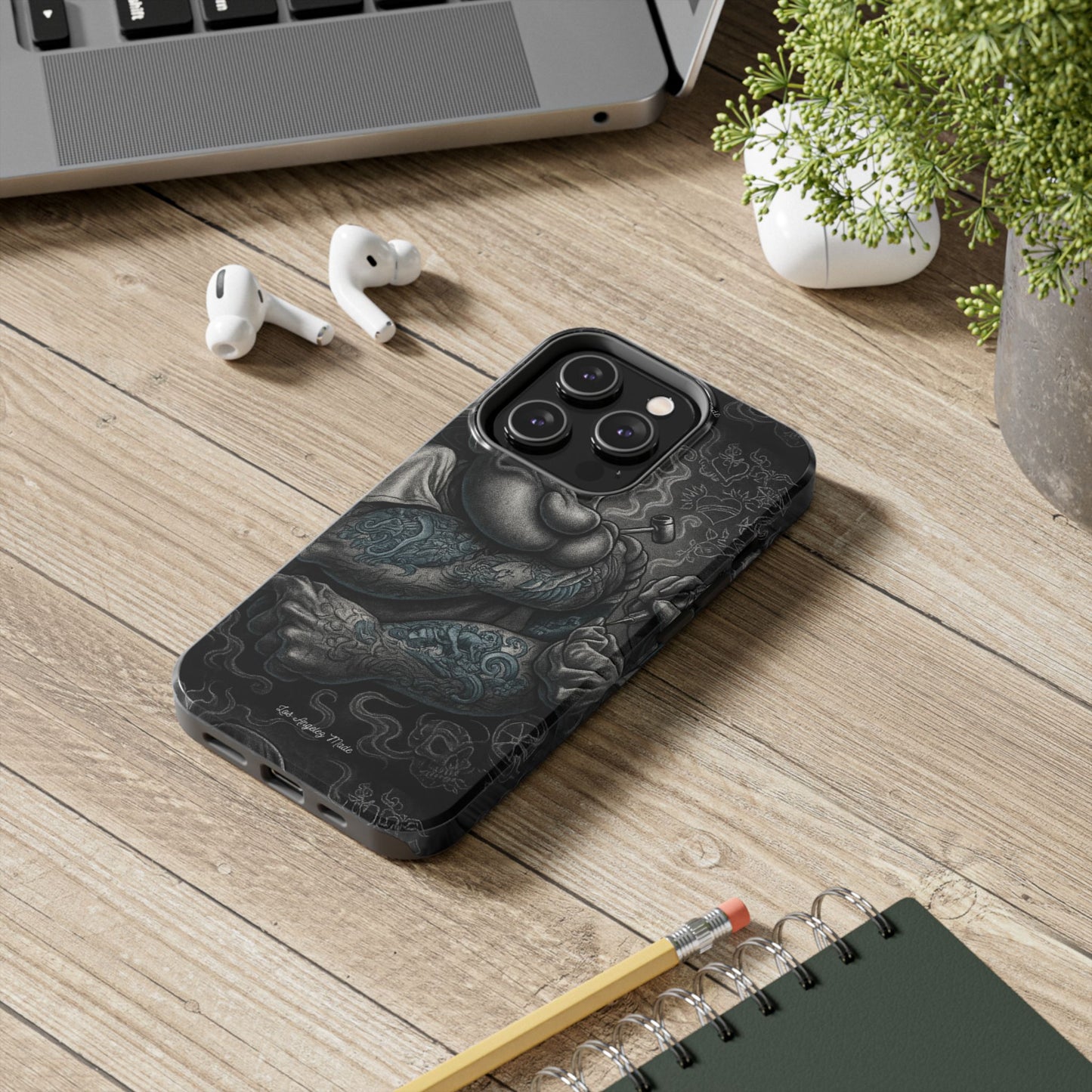 Los Angelez Made x Popeye Getting Tatted Tough Phone Case
