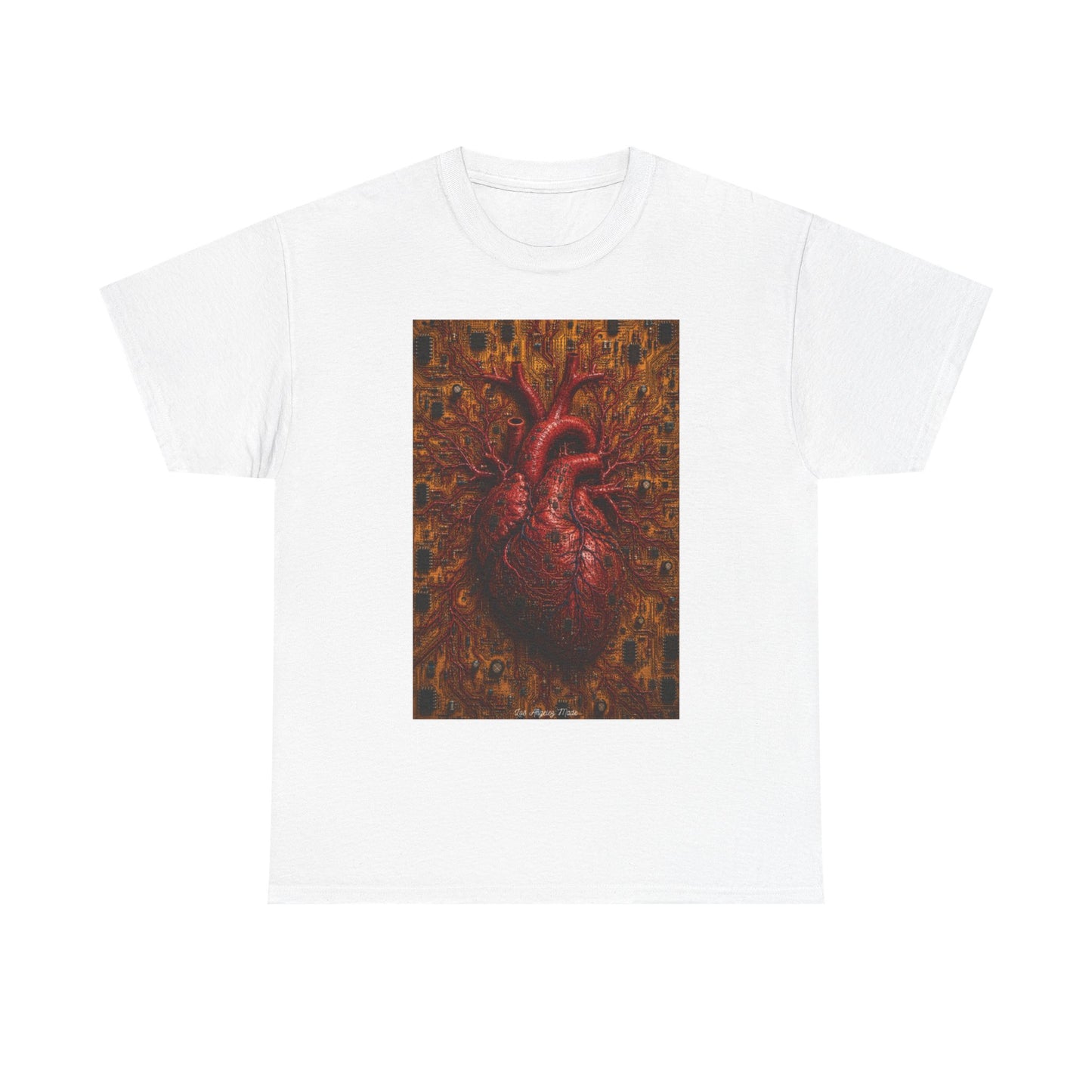 Los Angelez Made x Chrome Heart Unisex Heavy Cotton T-Shirt