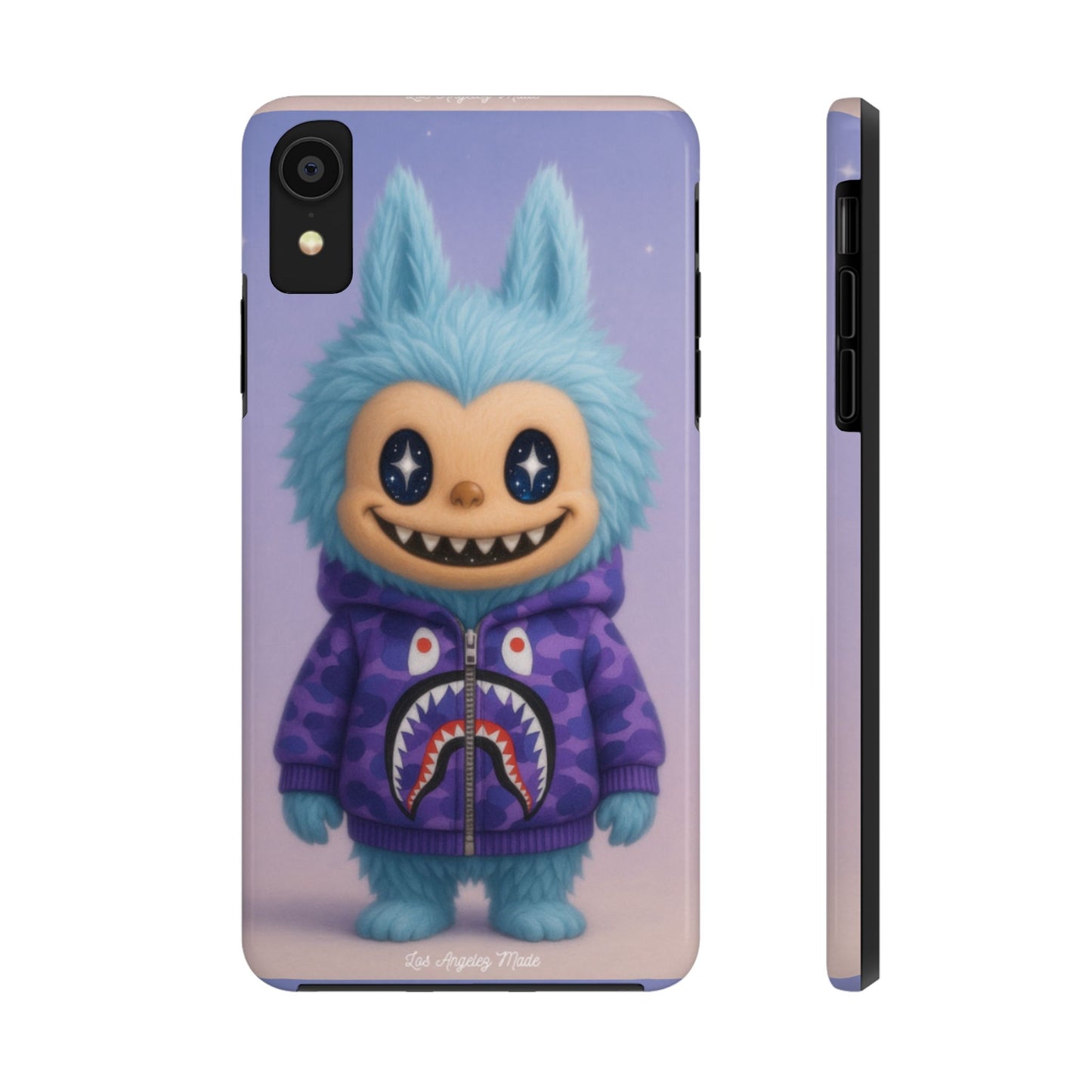 Los Angelez Made x Labubu BAPE Hoodie Tough Phone Case
