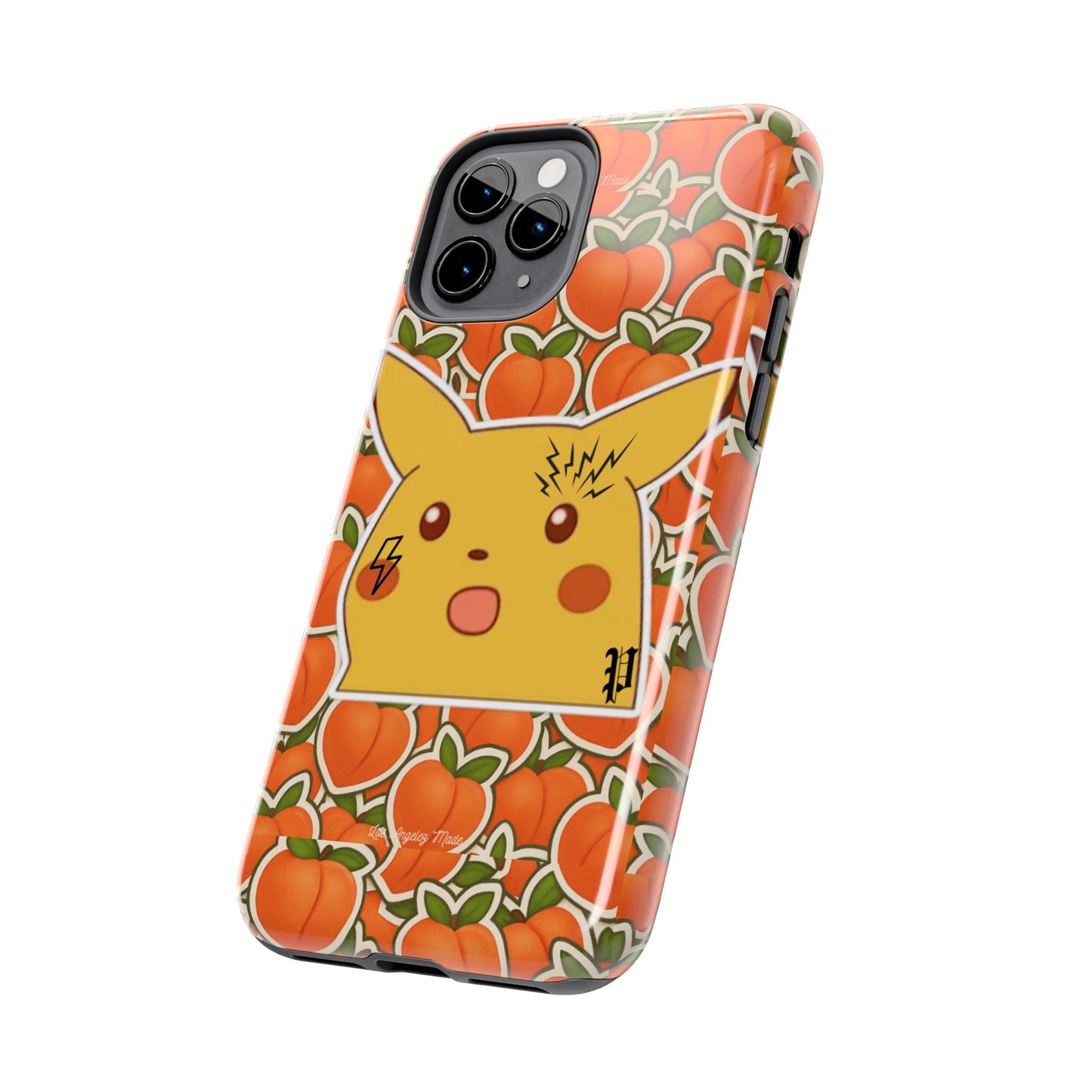 Los Angelez Made x Shocked Pika Peach Tough Phone Case