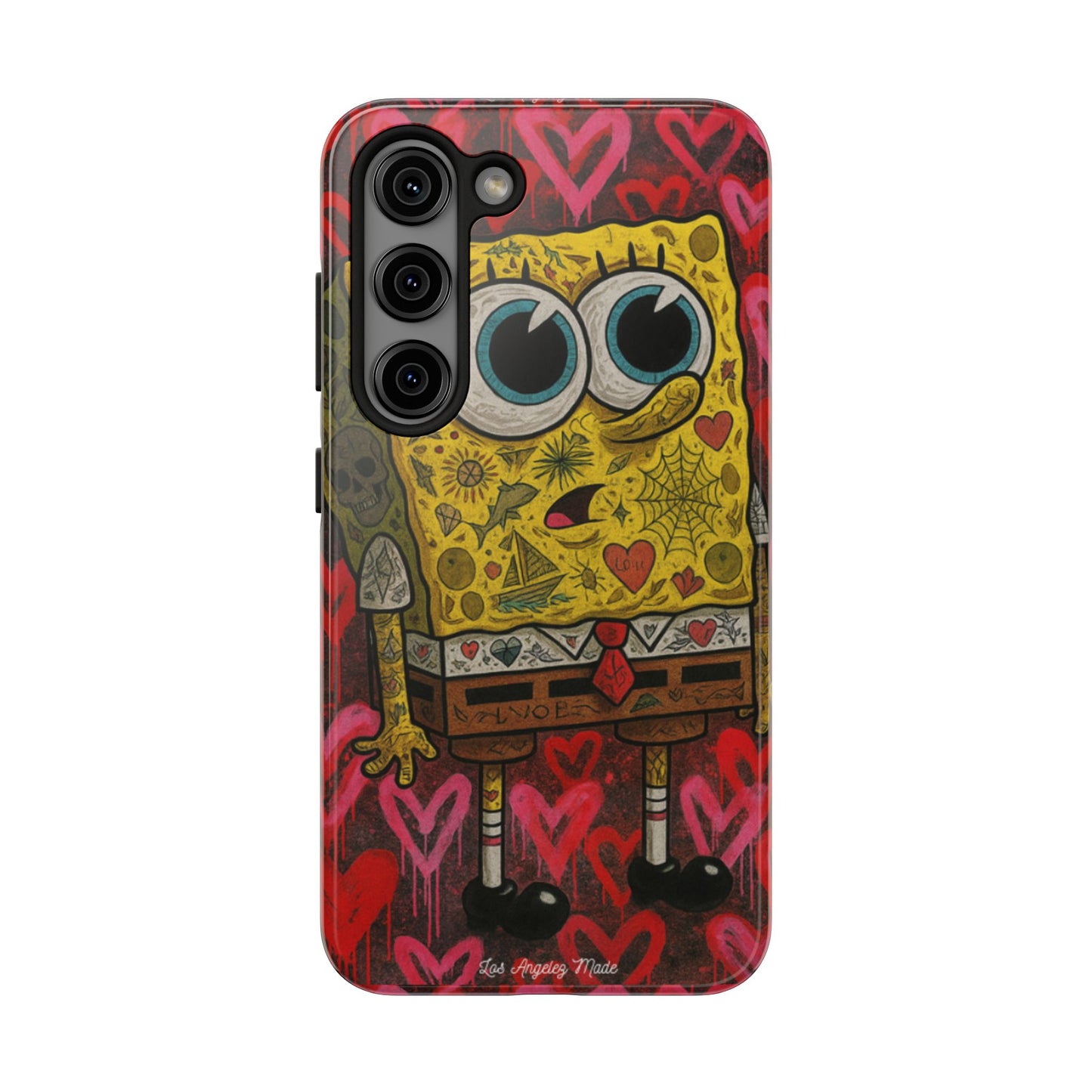 Los Angelez Made x Tatted Spongebob Tough Phone Case