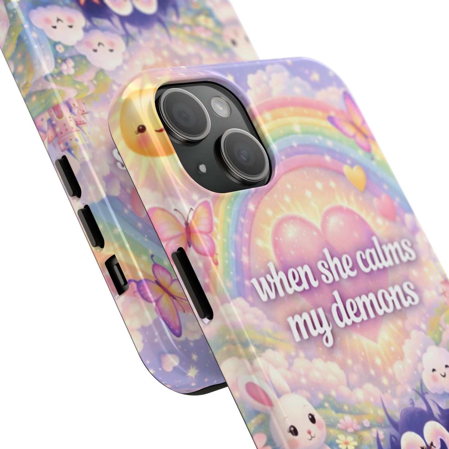 Los Angelez Made x ''When She Calms My Demons'' Tough Phone Case