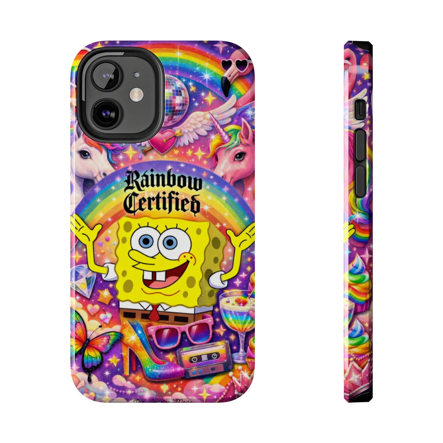 Los Angelez Made x Gay SpongeBob ''Rainbow Certified'' Tough Phone Case
