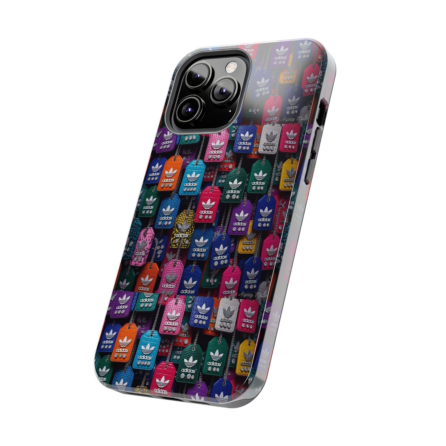 Los Angelez Made x Adidas Leather Tags Tough Phone Case