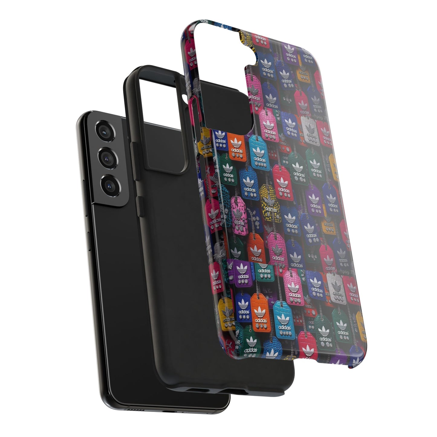 Los Angelez Made x Adidas Leather Tags Tough Phone Case