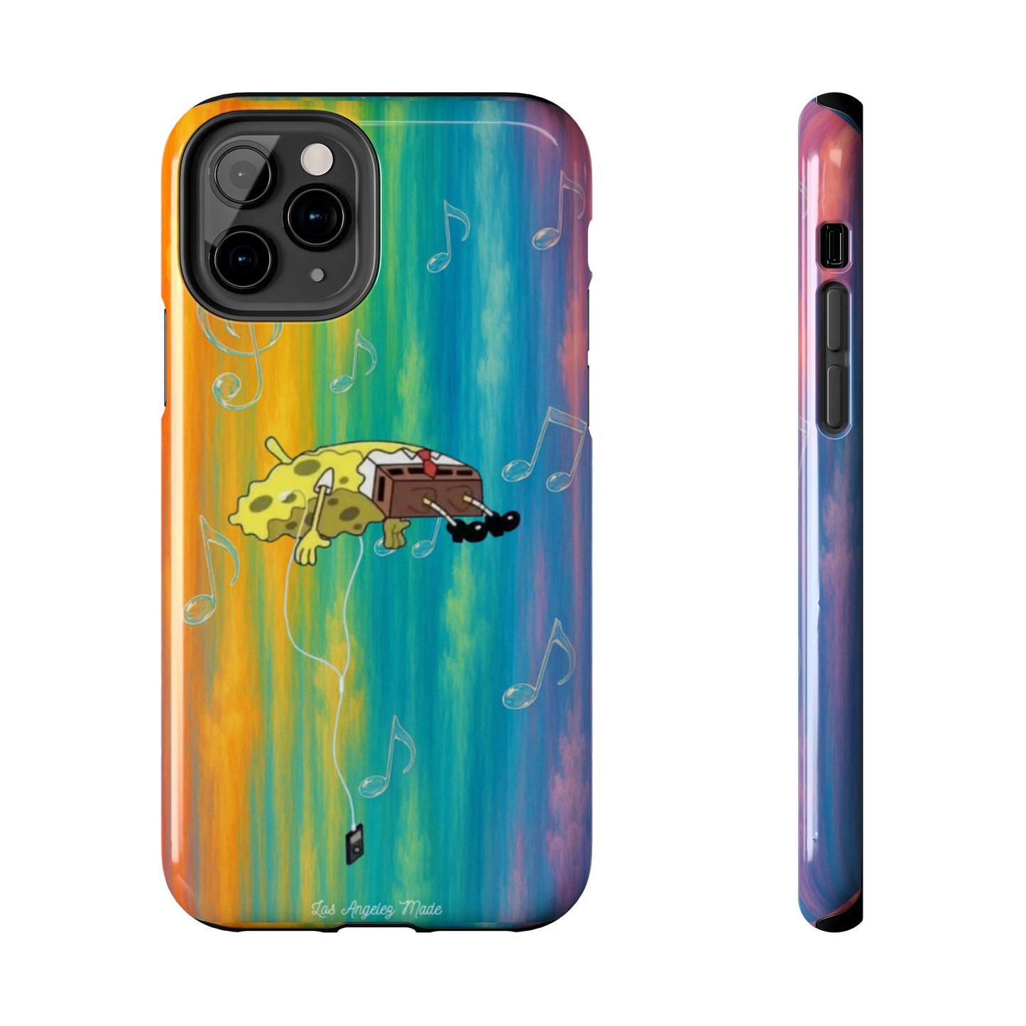 Los Angelez Made x Spongebob Music Is Life Tough Phone Case