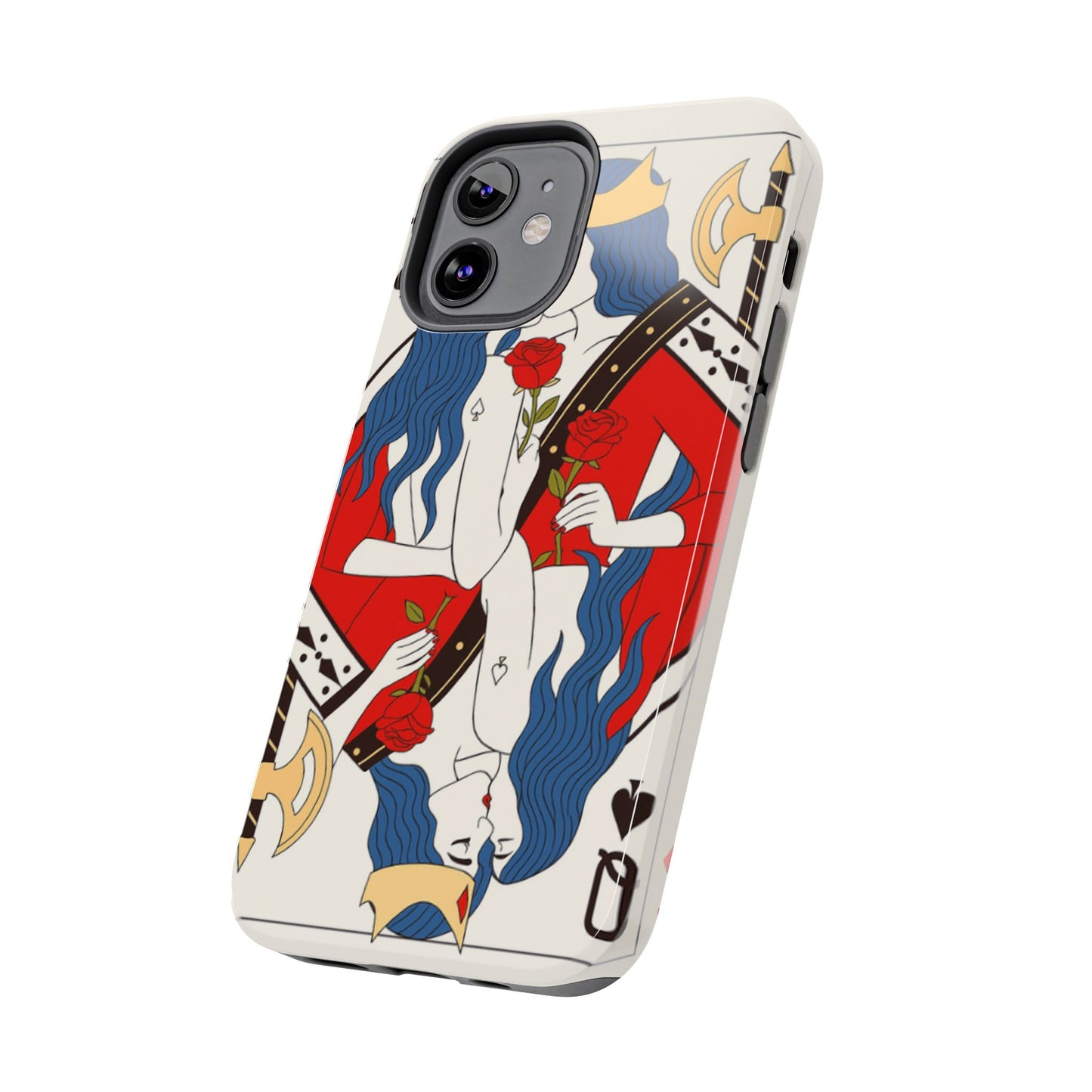 Los Angelez Made x Two Queens Card Tough Phone Case