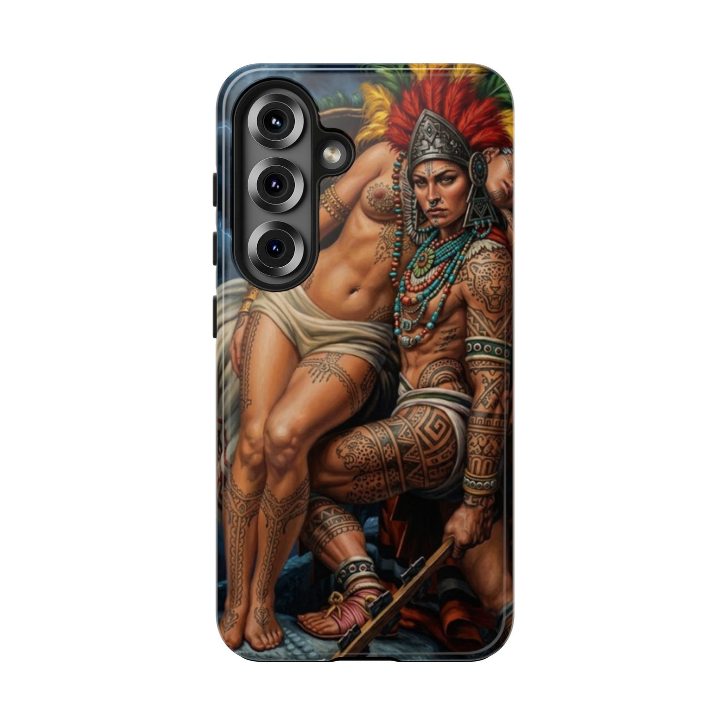 Los Angelez Made x Aztec Lesbian Pride Tough Phone Case