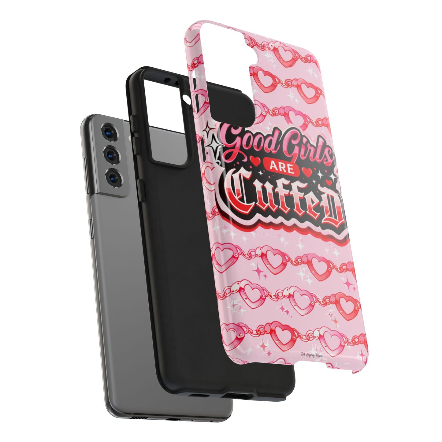 Los Angelez Made x "Good Girls Are Cuffed" Tough Phone Case