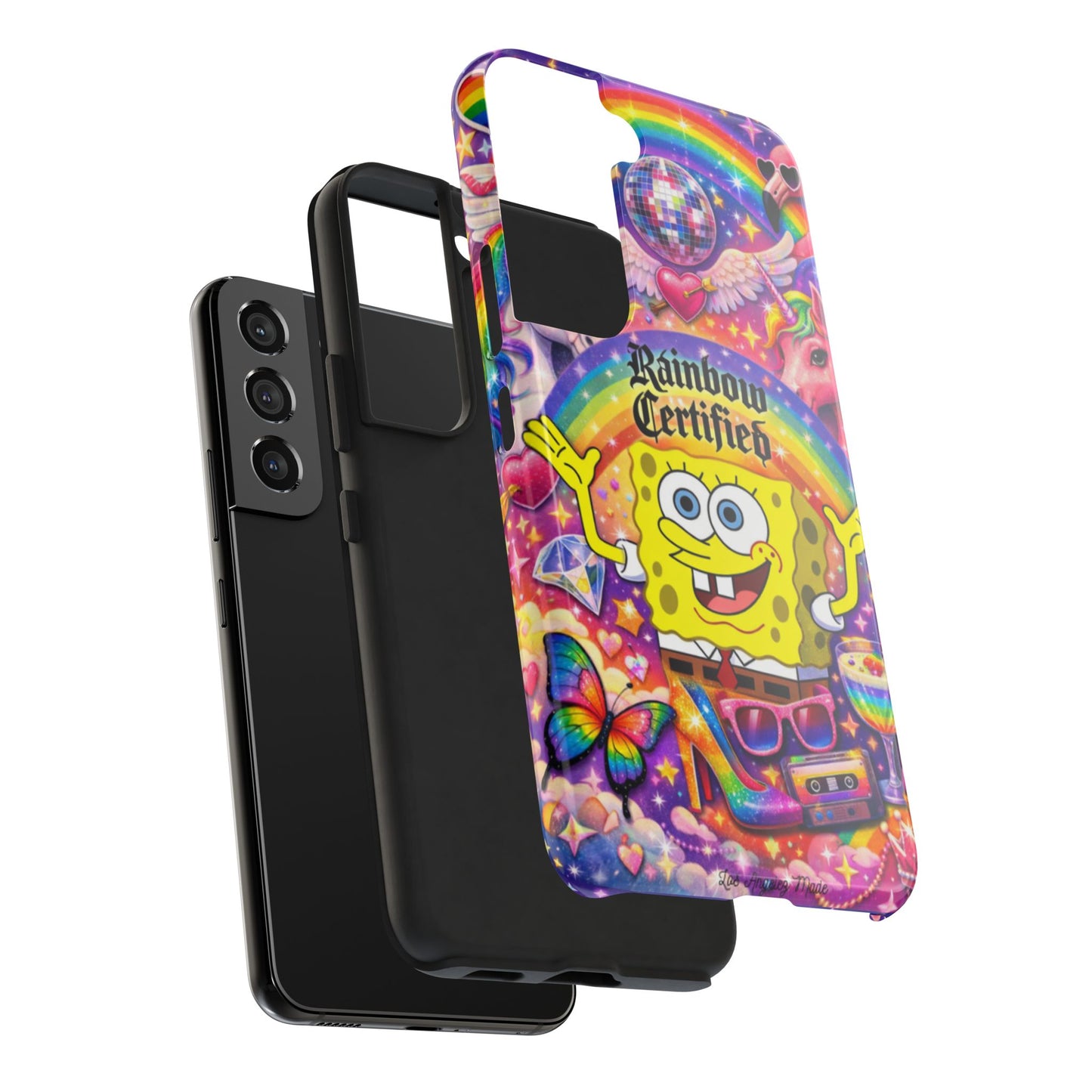 Los Angelez Made x Gay SpongeBob ''Rainbow Certified'' Tough Phone Case