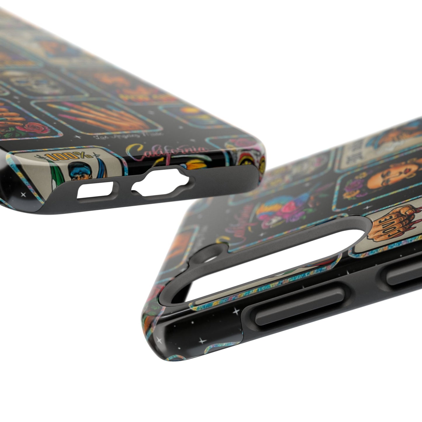 Los Angelez Made x Chicano Vintage Stickers Tough Phone Case