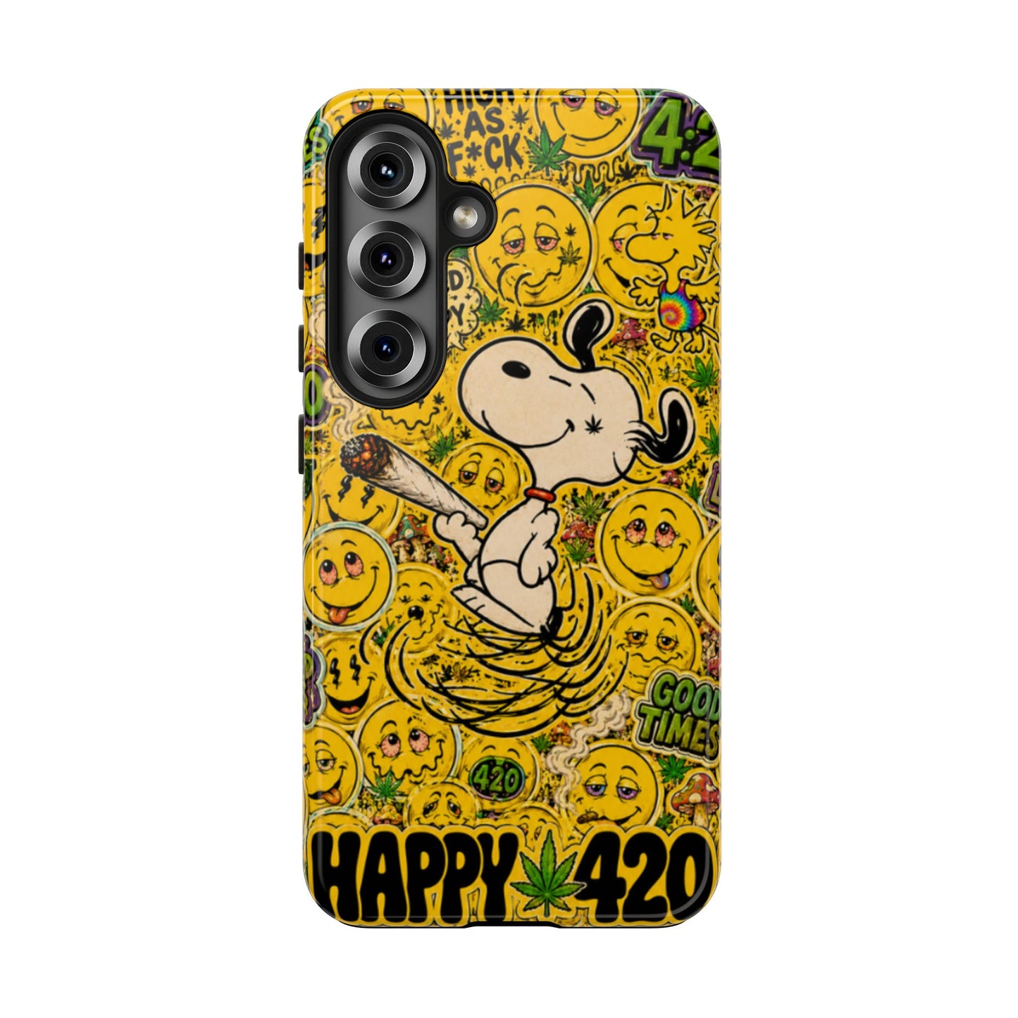 Los Angelez Made x 420 Happy Snoopy Tough Phone Case