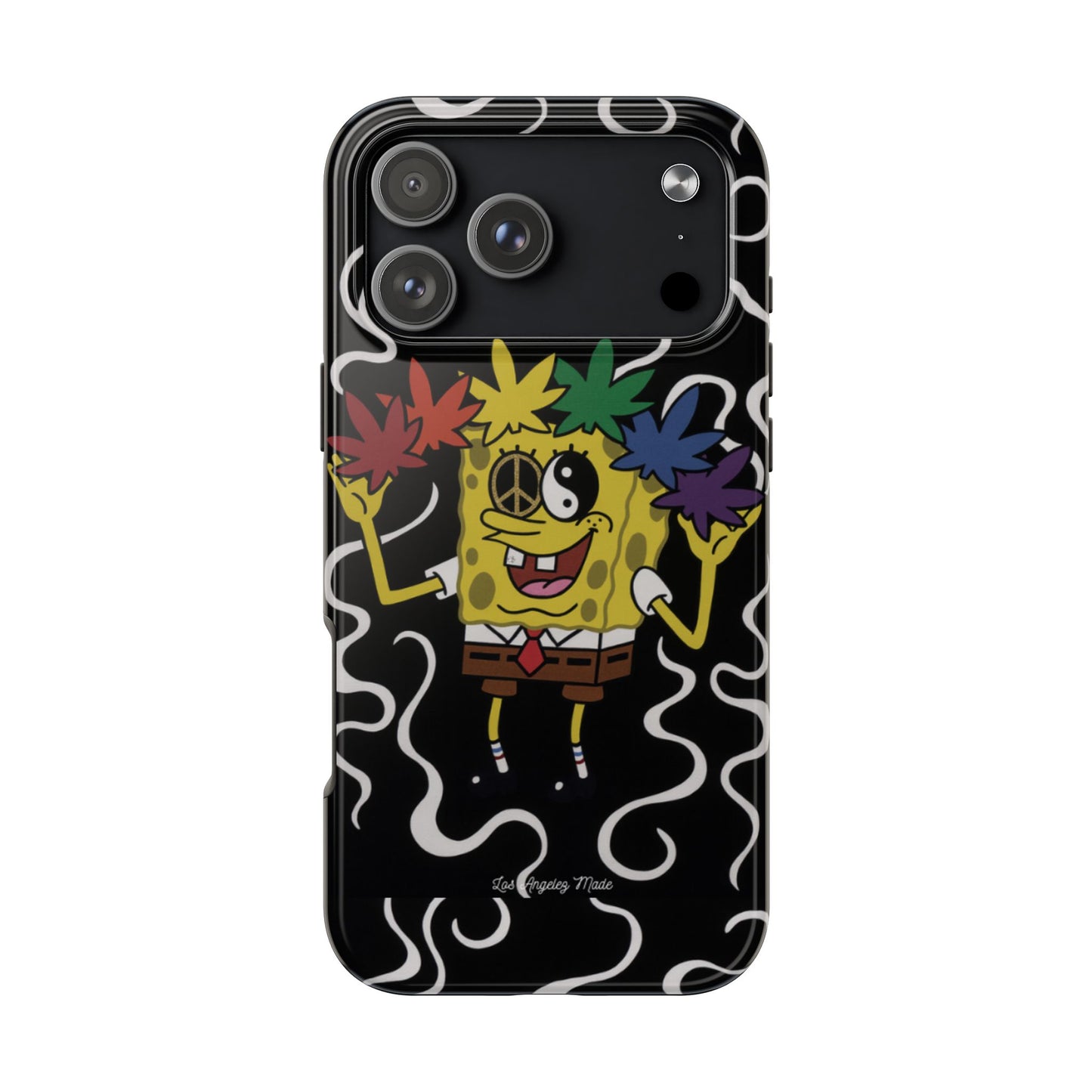 Los Angelez Made x Psychedelic Spongebob Squarepants Tough Phone Case