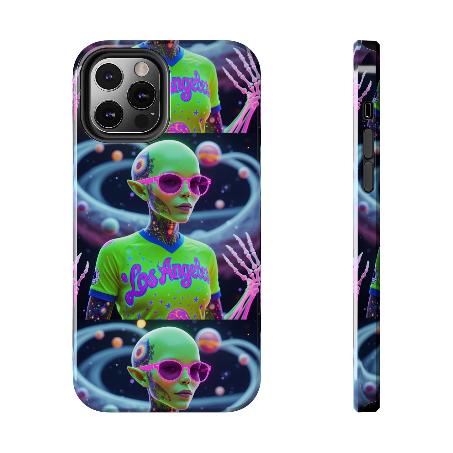 Los Angelez Made x Neon Alien Tough Phone Case