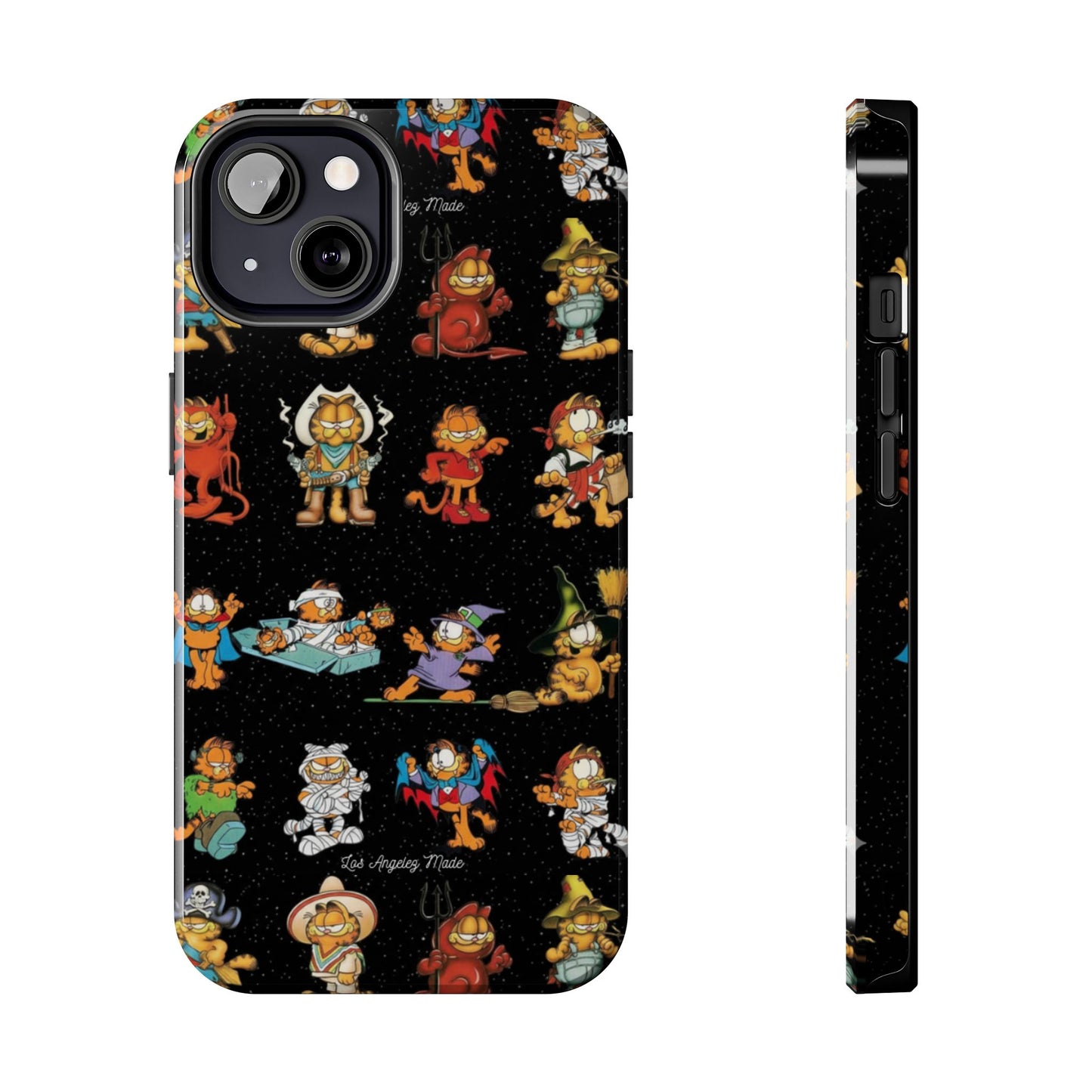 Los Angelez Made x Garfield Halloween Sticker Sheet Tough Phone Case